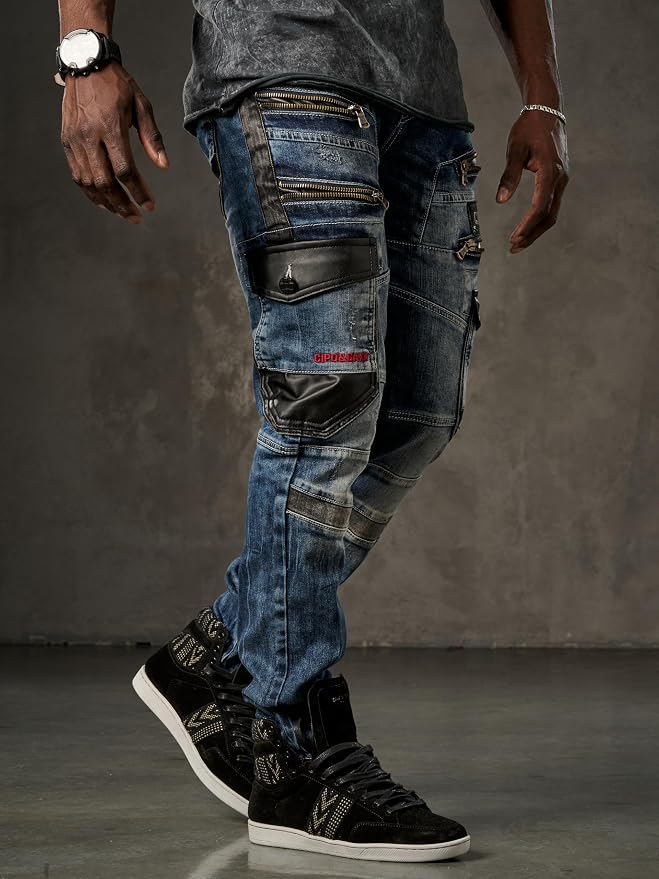 Cipo & Baxx ARGON Herren Jeans Denim CD586