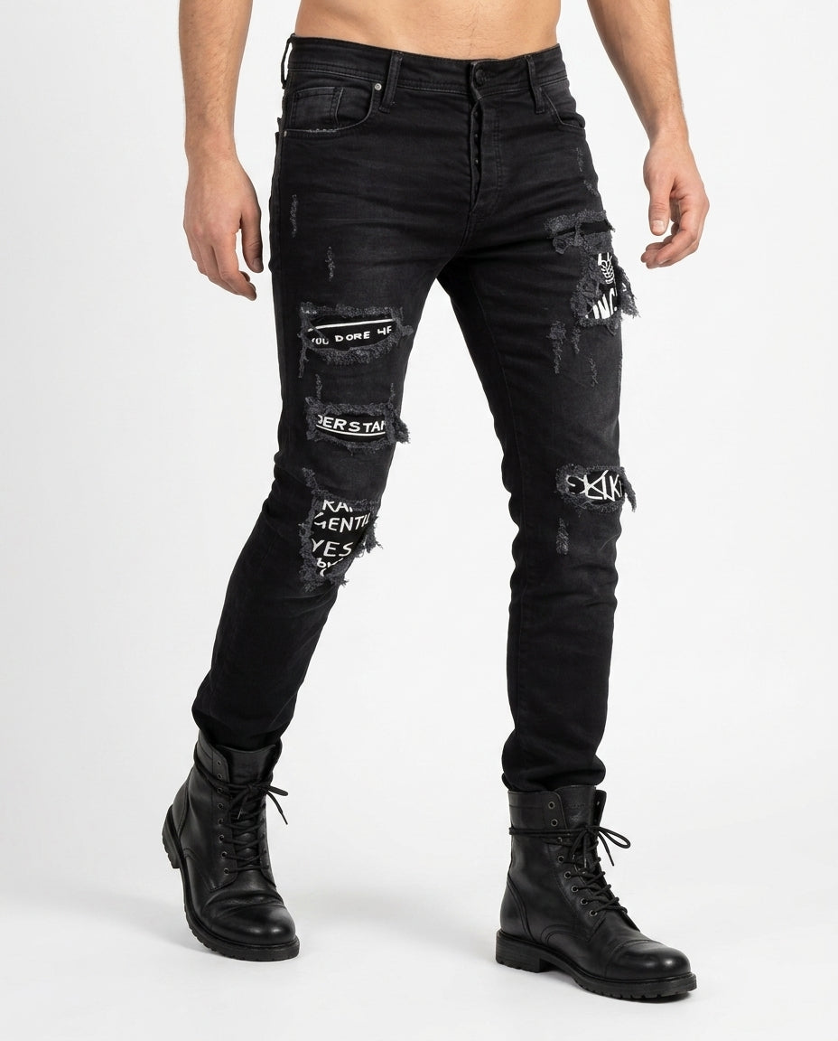 Cipo &amp; Baxx LEEDS Men's Jeans Denim CD417