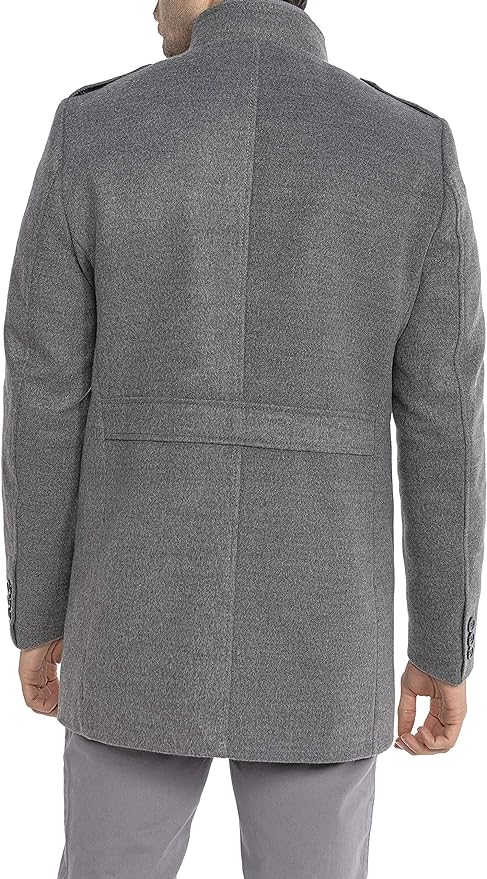 Redbridge men's coat winter jacket elegant jacket slim fit M6083 light gray