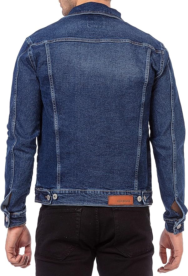 Redbridge ARLO Herren Jeans Jacke Denim Dark M6127