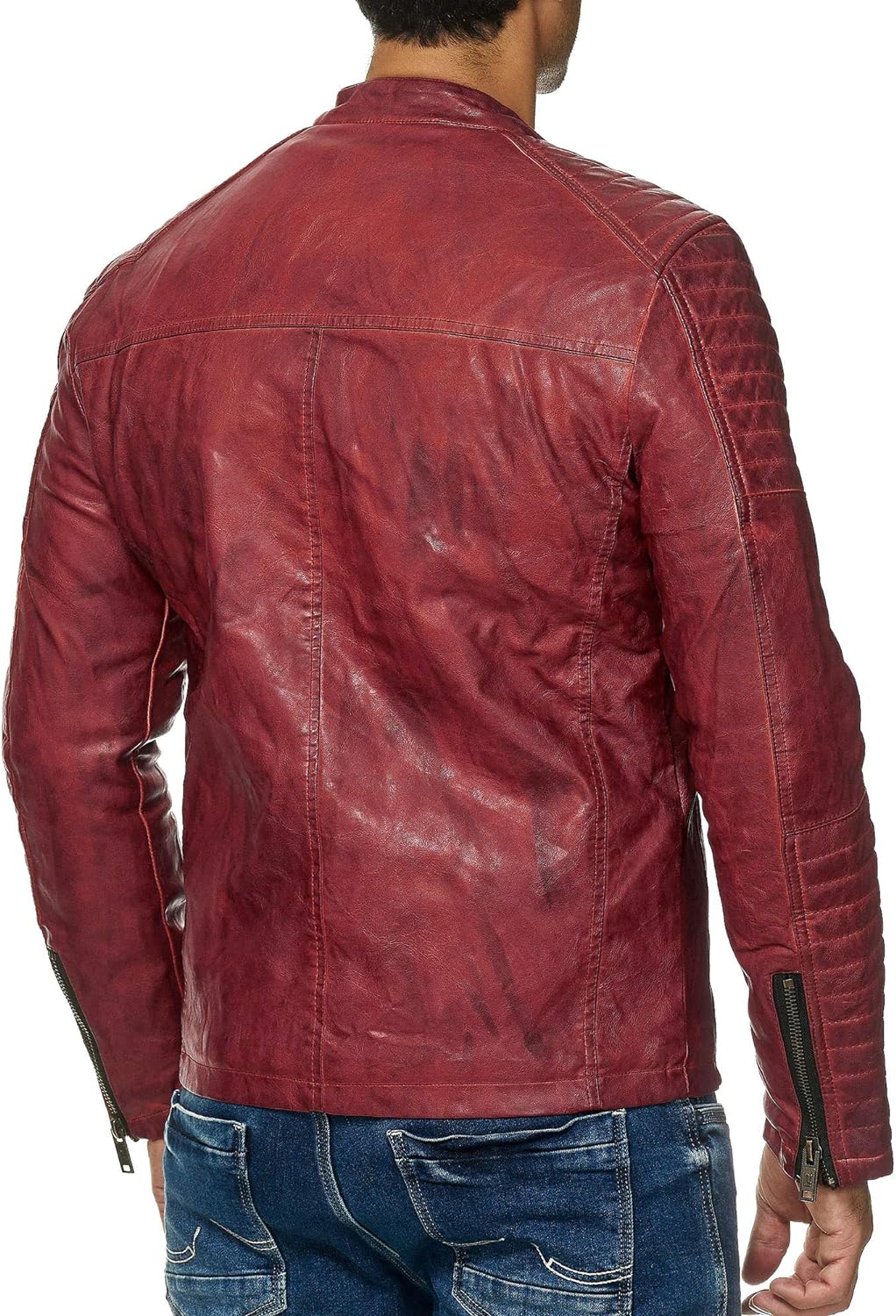 Redbridge REDFLAG men's leather jacket M6013