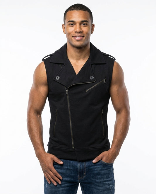 Cipo & Baxx ARCK Herren Weste Jacke Denim CW104