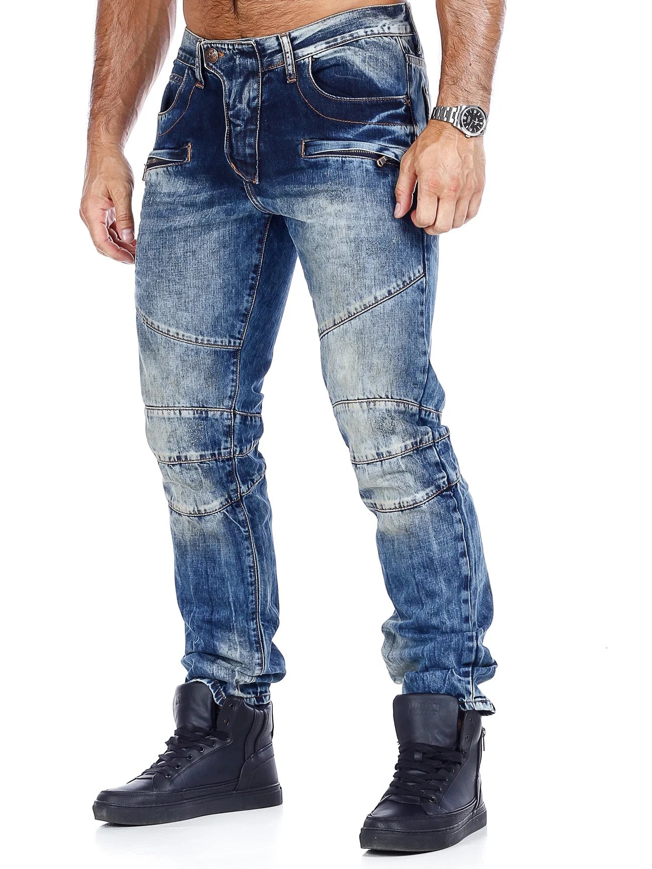 Cipo & Baxx LEVENT Herren Jeans Denim CD252