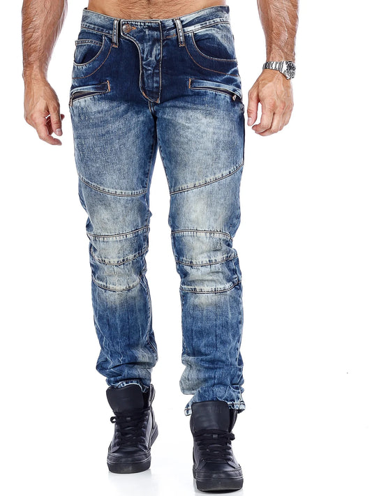 Cipo &amp; Baxx LEVENT Men's Jeans Denim CD252