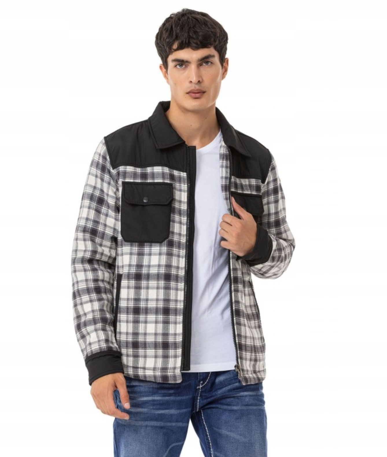 Cipo &amp; Baxx EMILIO men's shirt jacket CL548