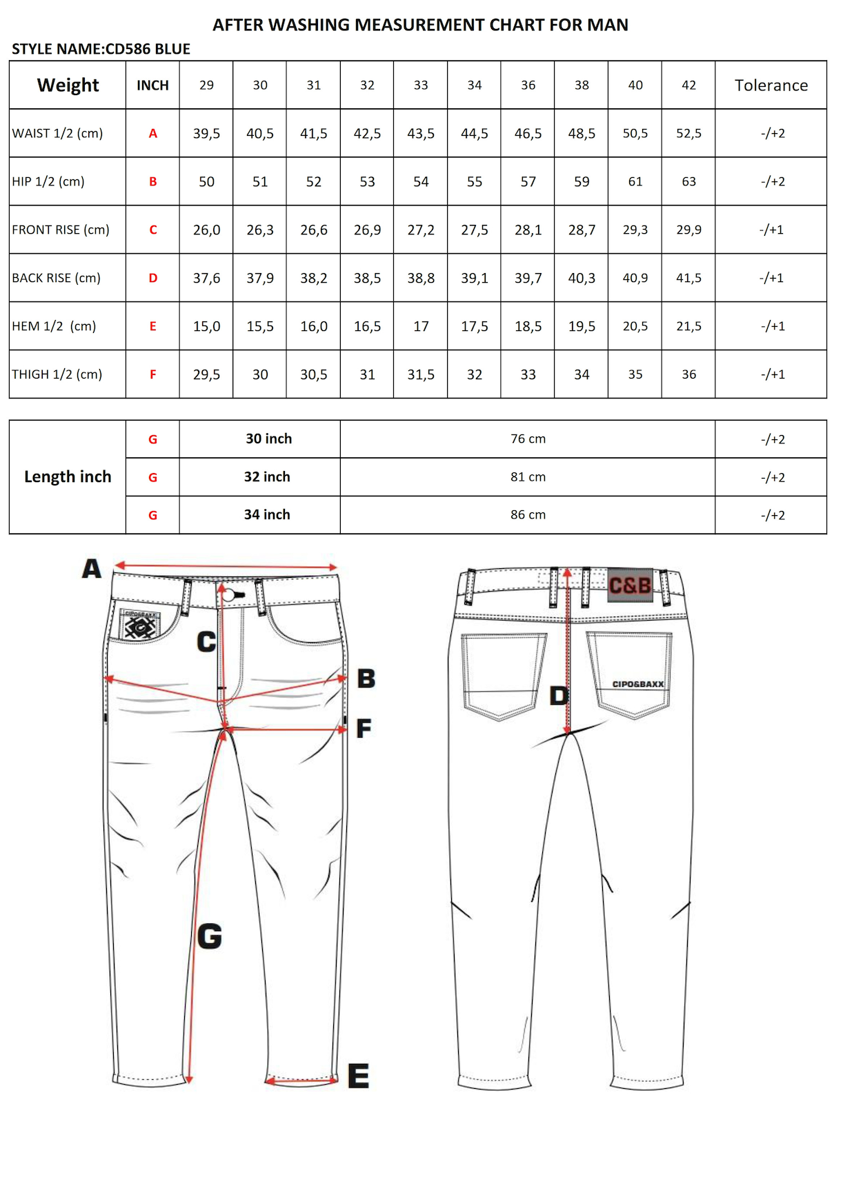 Cipo &amp; Baxx ARGON men's jeans denim CD586