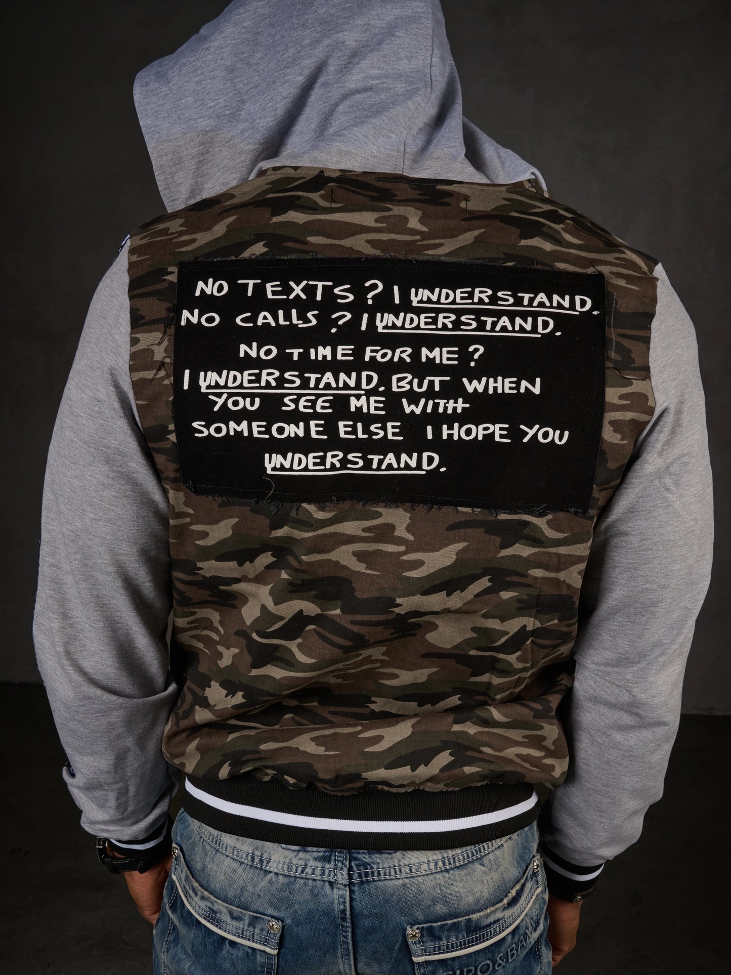 Cipo &amp; Baxx DIPRO Men's Jacket Vest Denim Hoodie CJ215