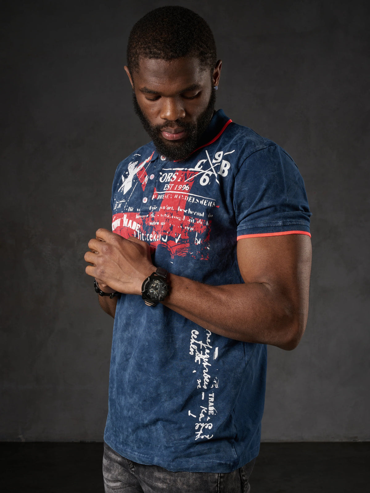 Cipo & Baxx LEROI Herren Polo T-Shirt CT795 - Persvision