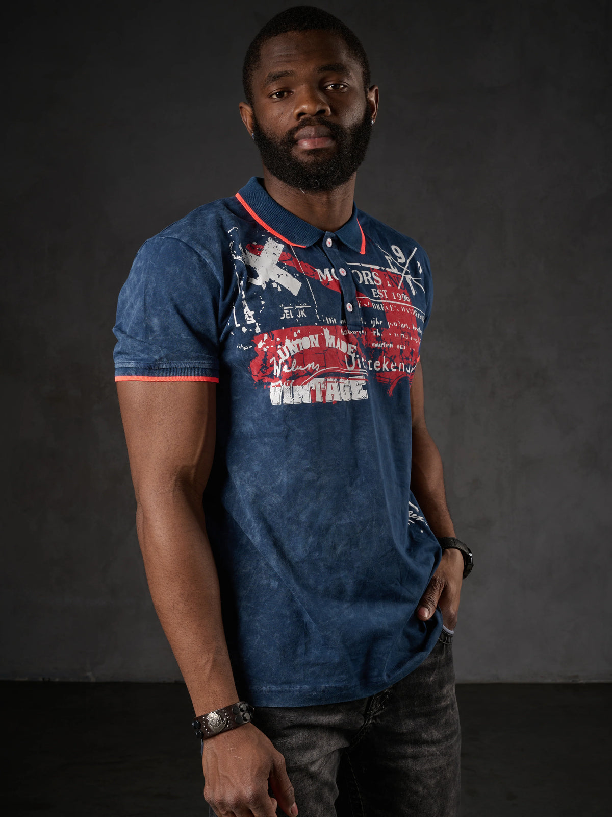 Cipo & Baxx LEROI Herren Polo T-Shirt CT795 - Persvision