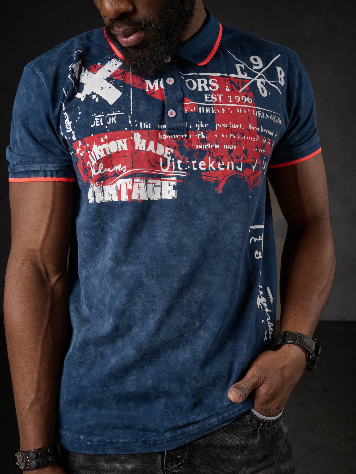 Cipo & Baxx LEROI Herren Polo T-Shirt CT795 - Persvision