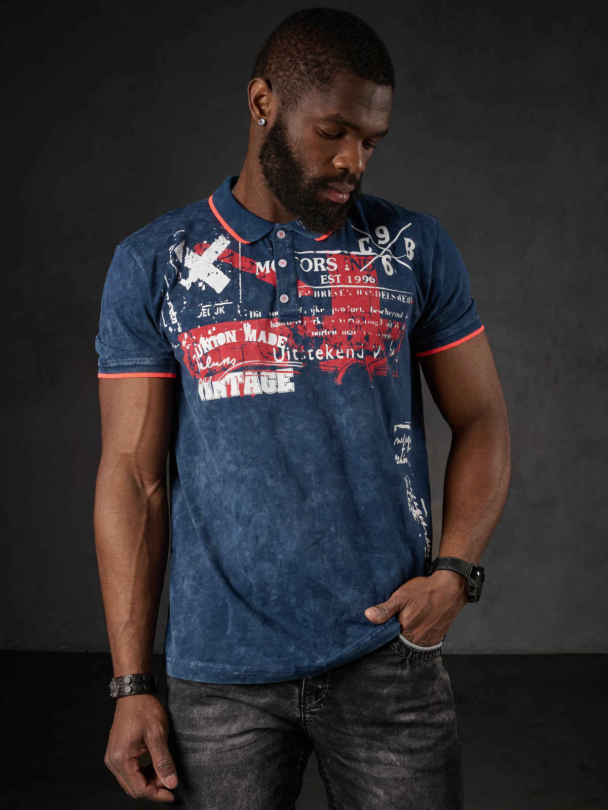 Cipo & Baxx LEROI Herren Polo T-Shirt CT795 - Persvision