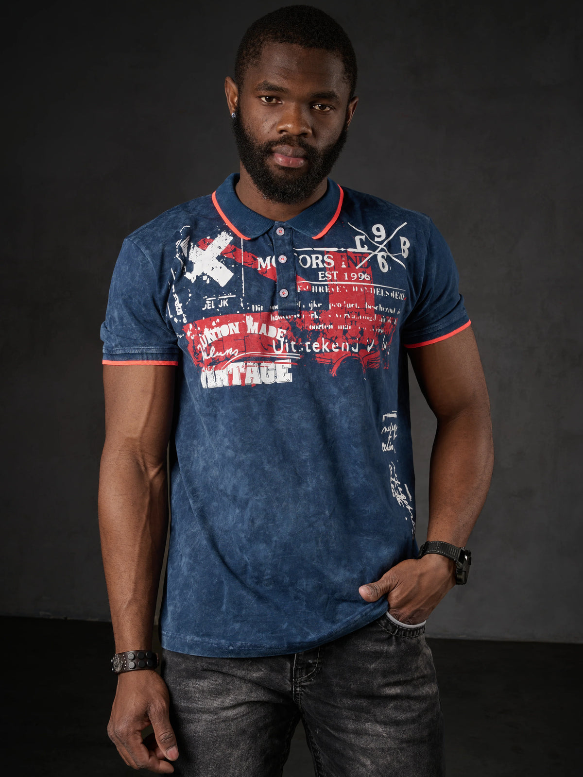 Cipo & Baxx LEROI Herren Polo T-Shirt CT795 - Persvision