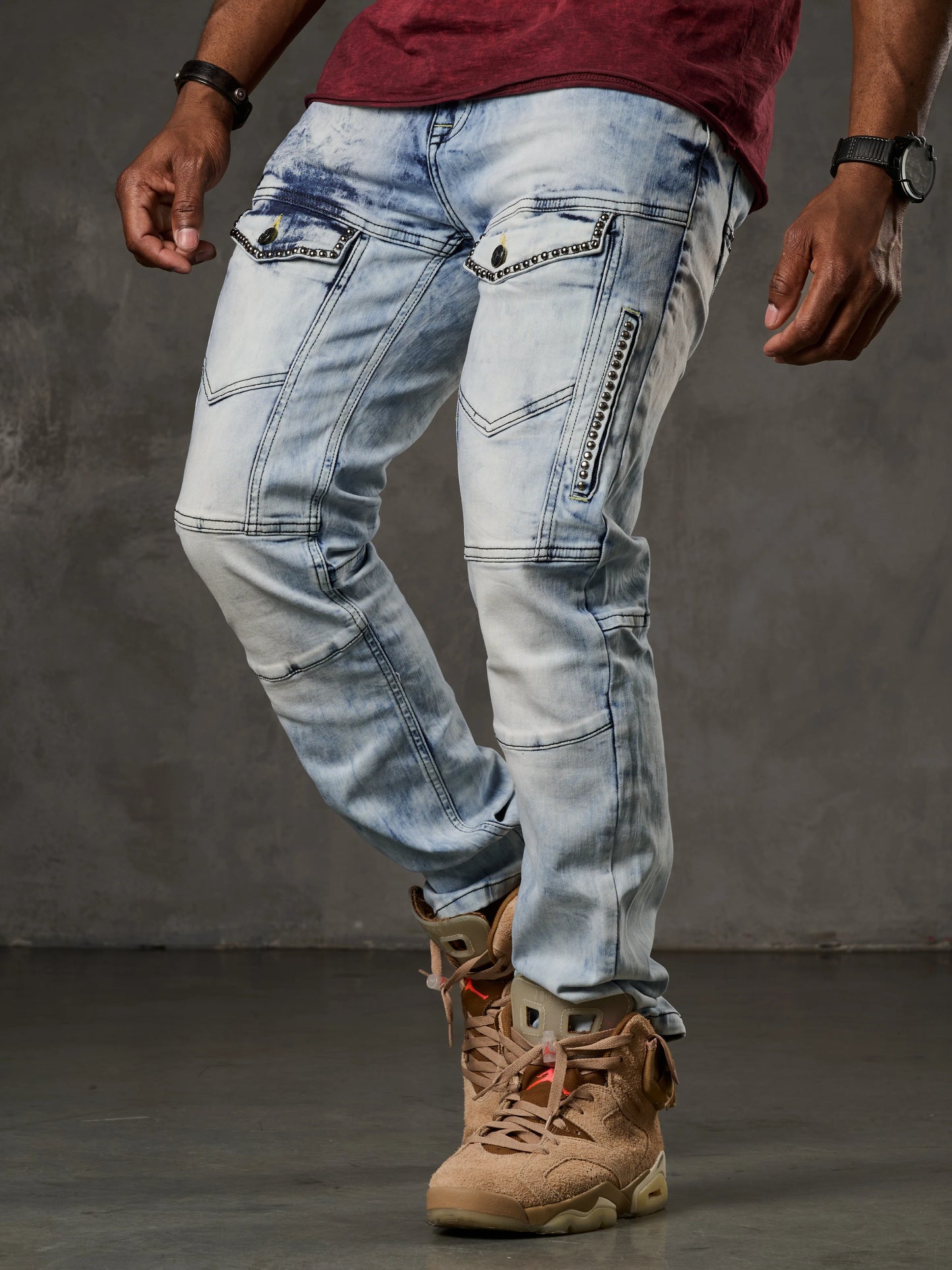 Cipo &amp; Baxx CONOR men's jeans denim CD810