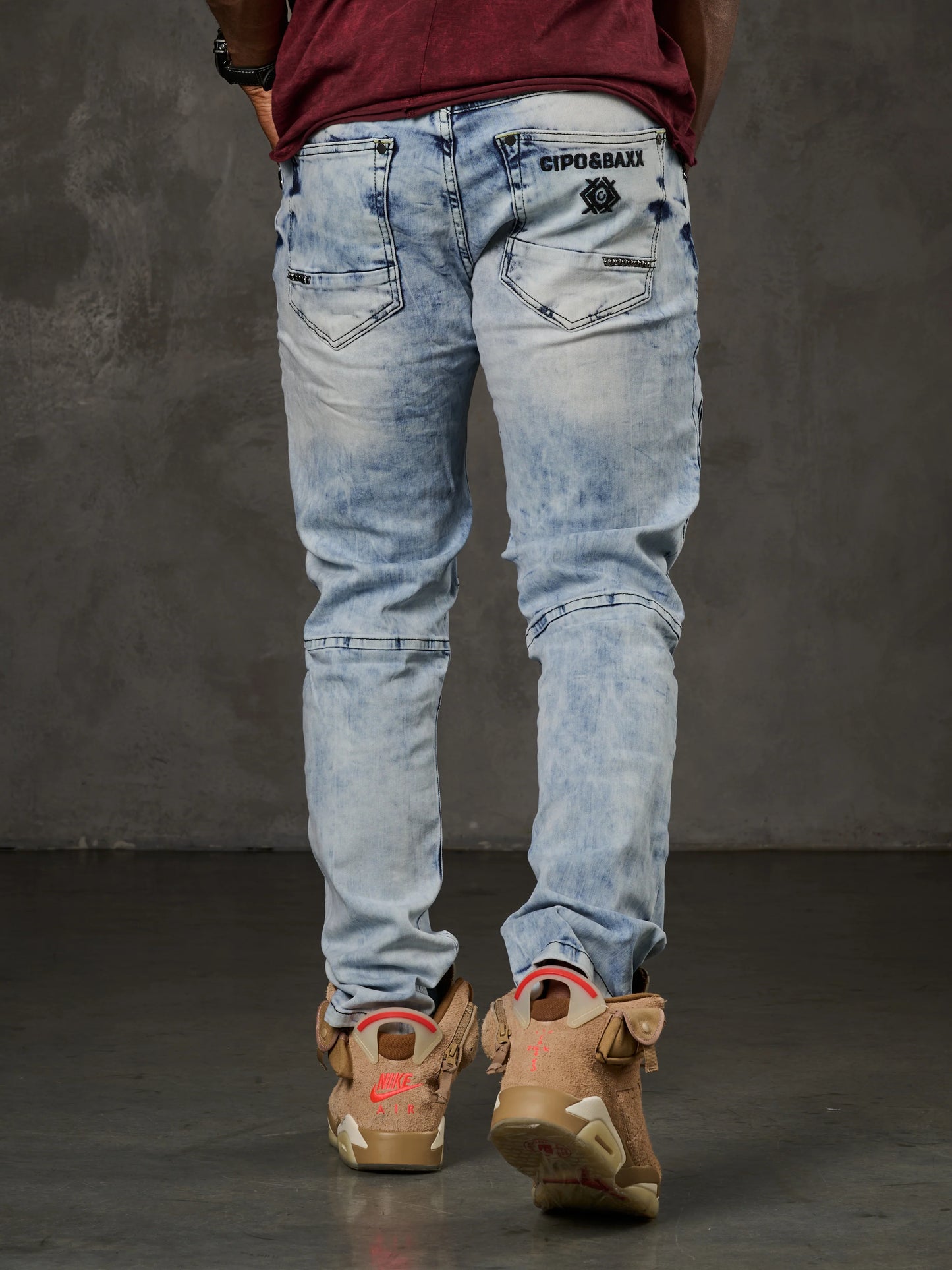 Cipo &amp; Baxx CONOR men's jeans denim CD810