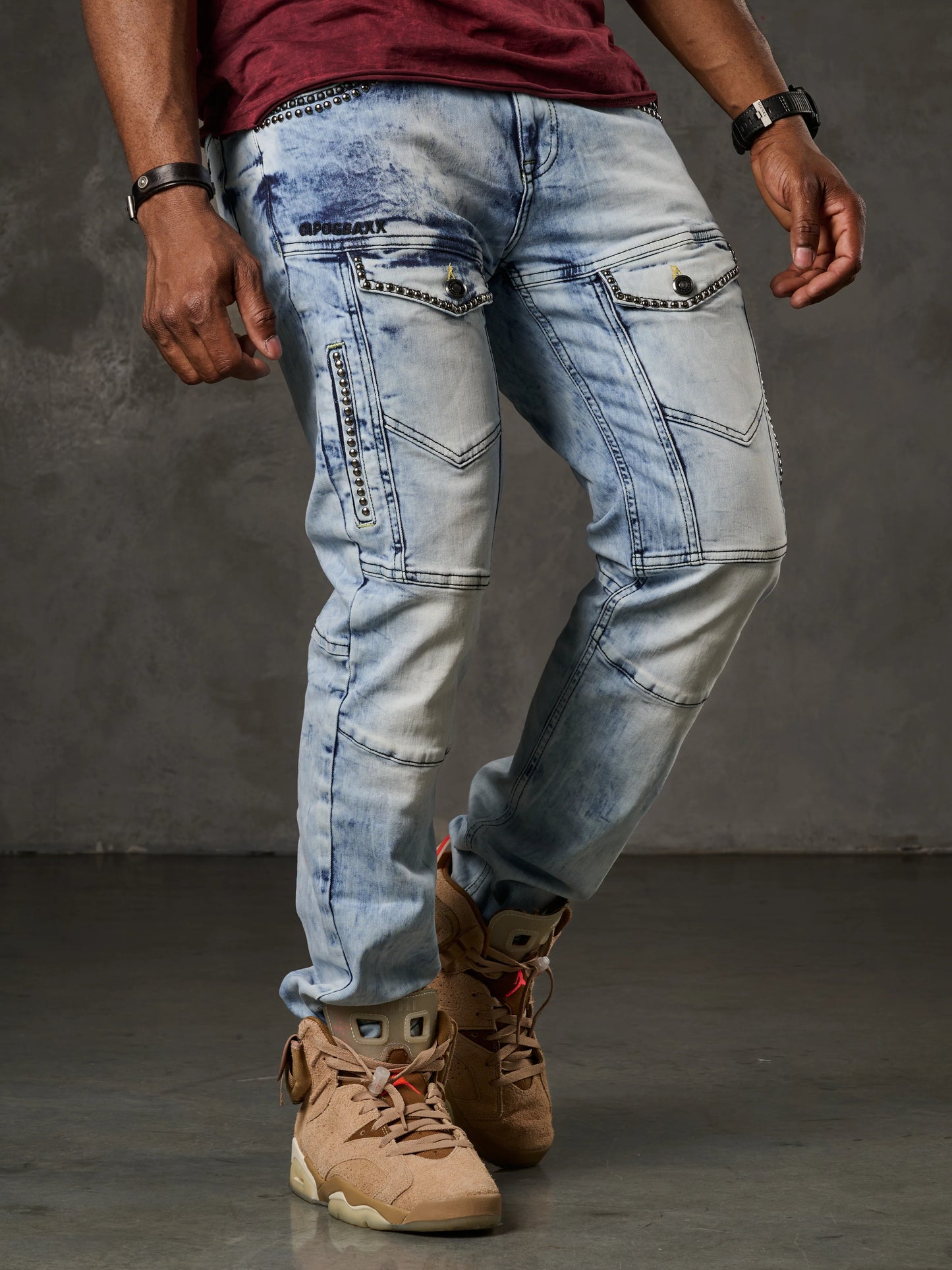 Cipo &amp; Baxx CONOR men's jeans denim CD810