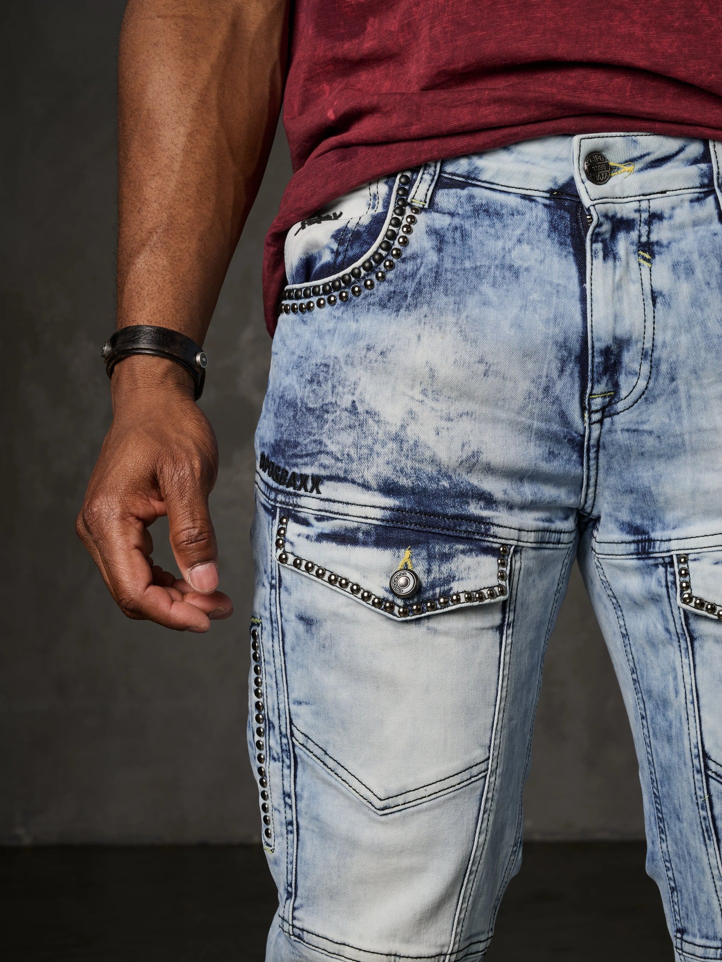 Cipo &amp; Baxx CONOR men's jeans denim CD810