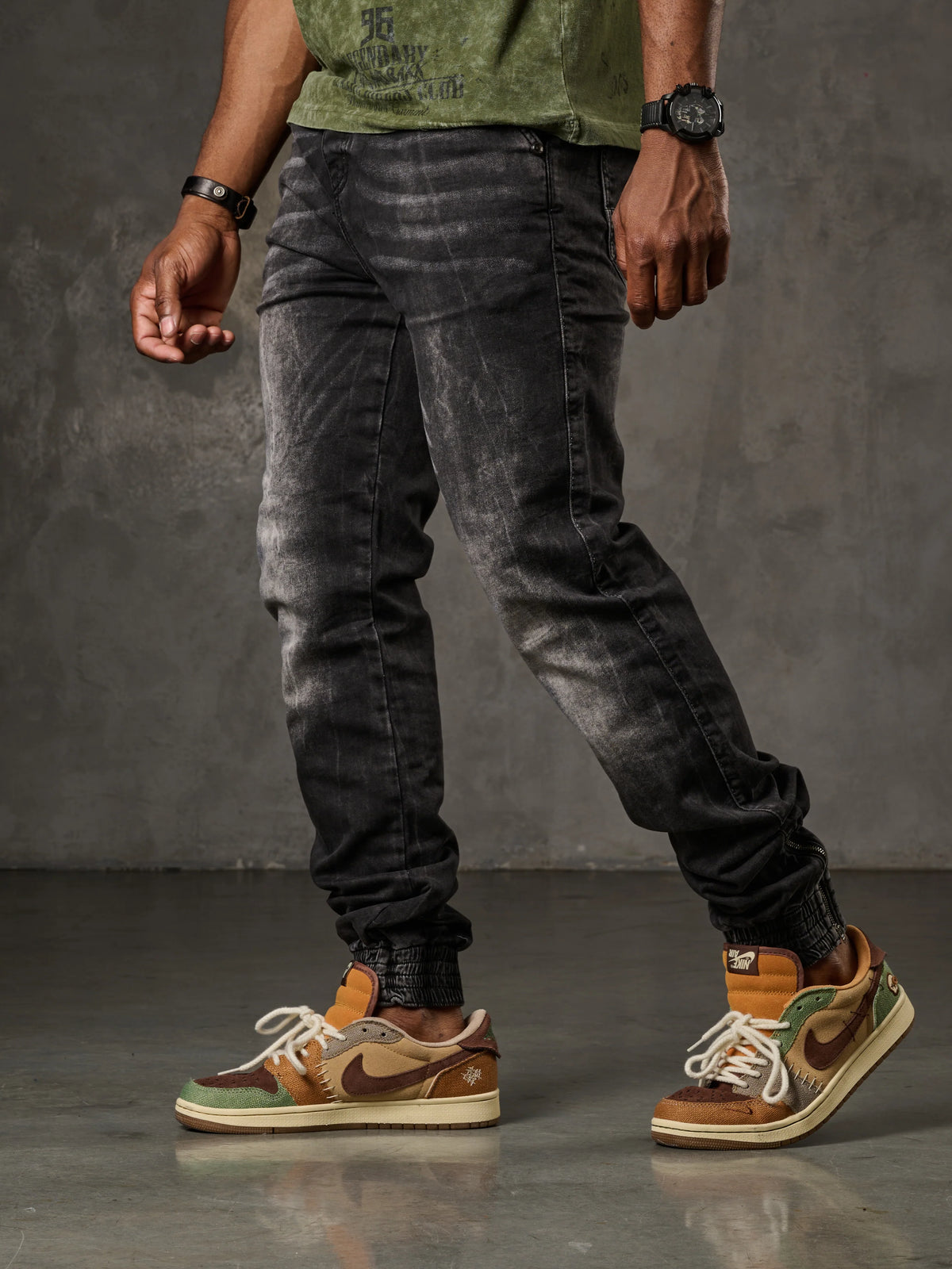 Cipo & Baxx Herren Jeans BREST BLACK CD807