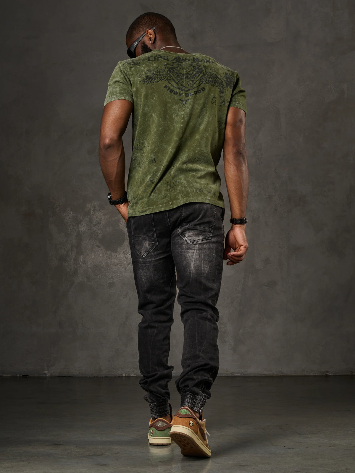 Cipo & Baxx Herren Jeans BREST BLACK CD807