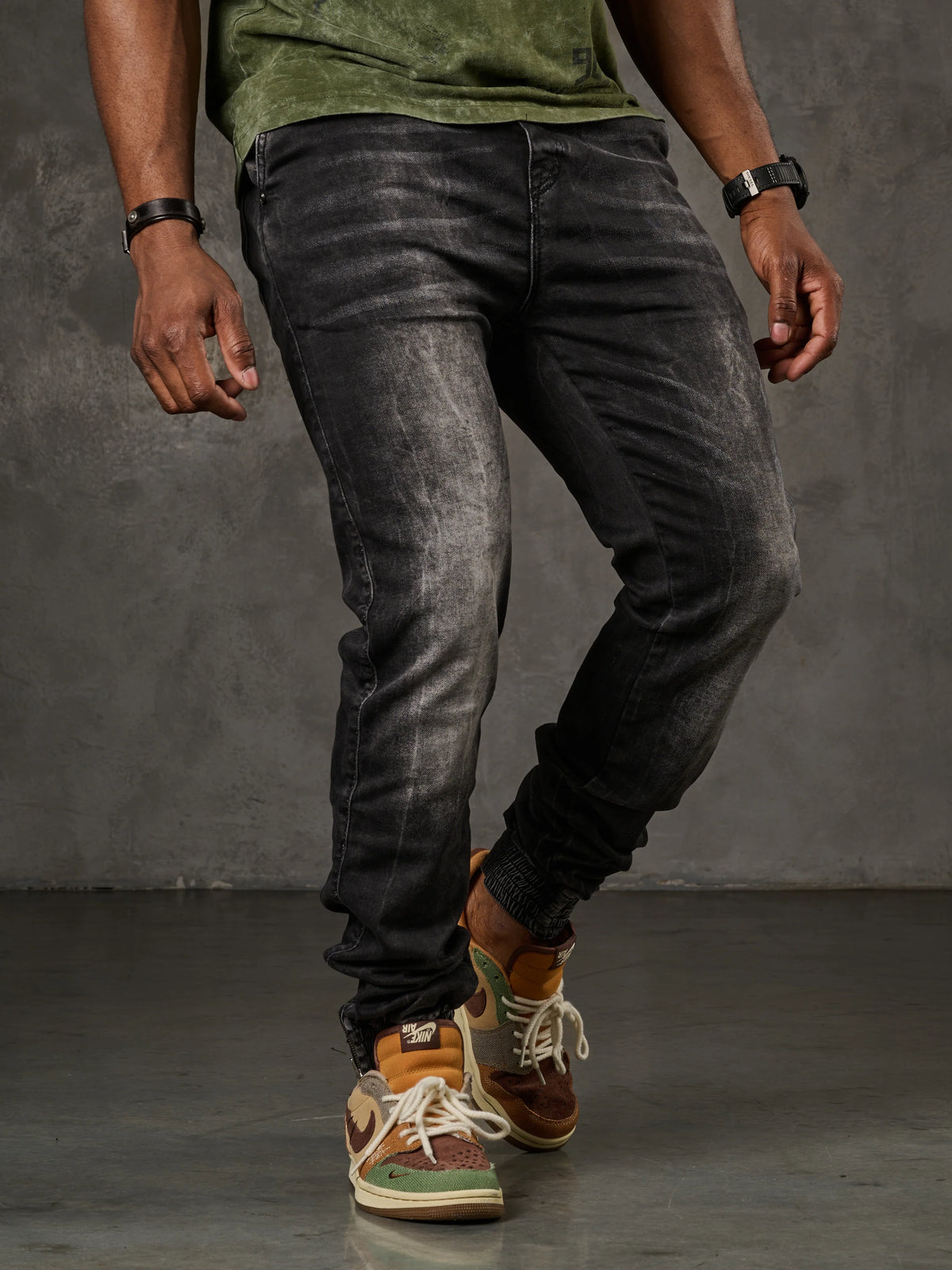 Cipo & Baxx Herren Jeans BREST BLACK CD807