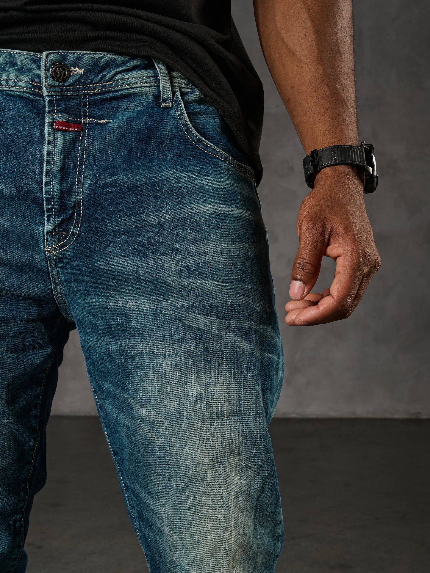 Cipo & Baxx GREENPORT Herren Jeans Denim CD860