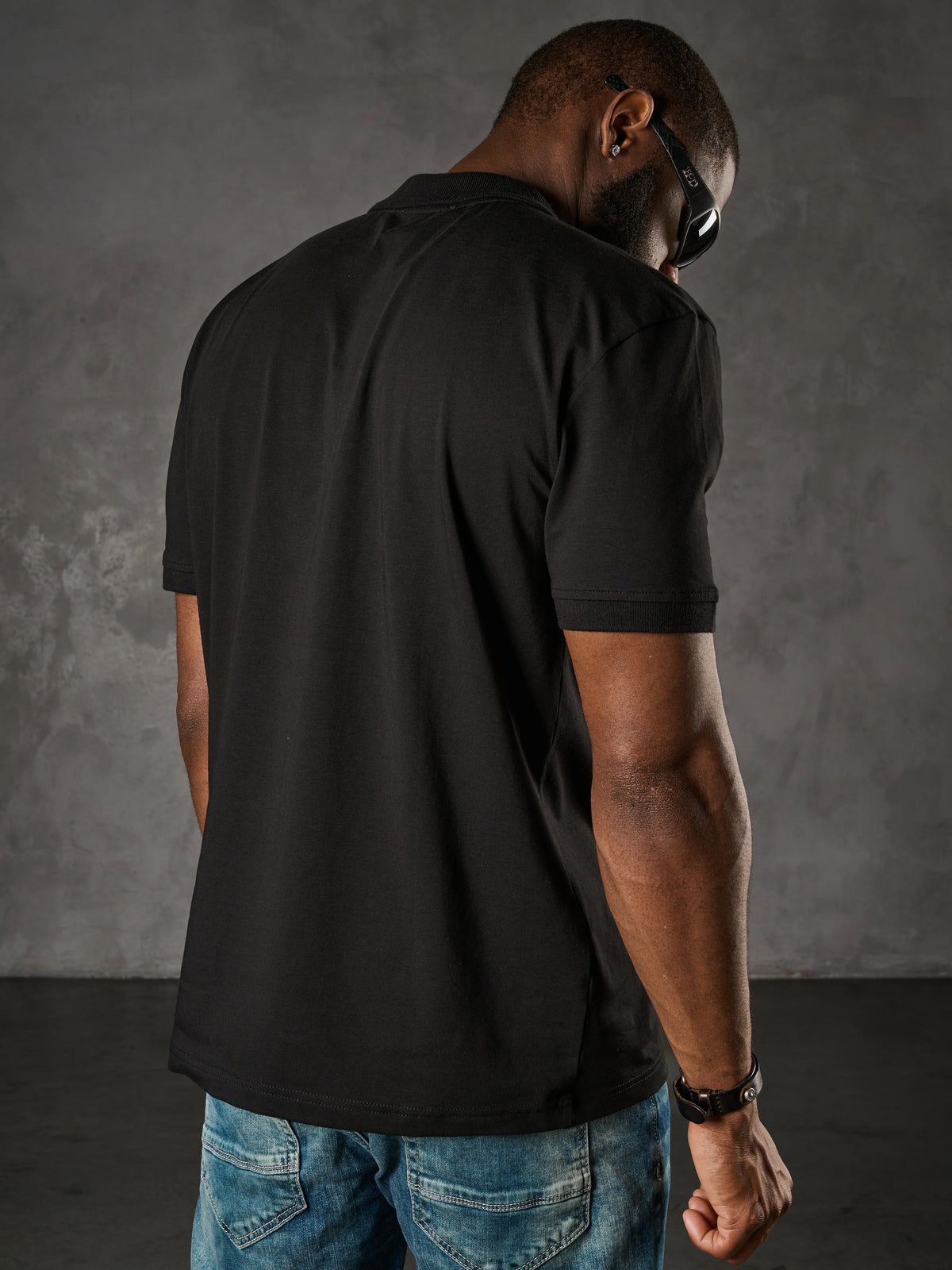 Cipo & Baxx WOLTER Herren Polo T-Shirt CT794 black