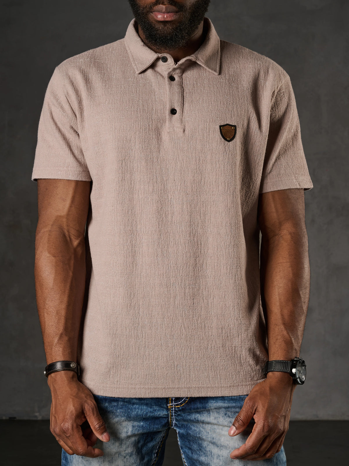 Cipo &amp; Baxx WESTCOAST black Men's Polo T-Shirt CT381
