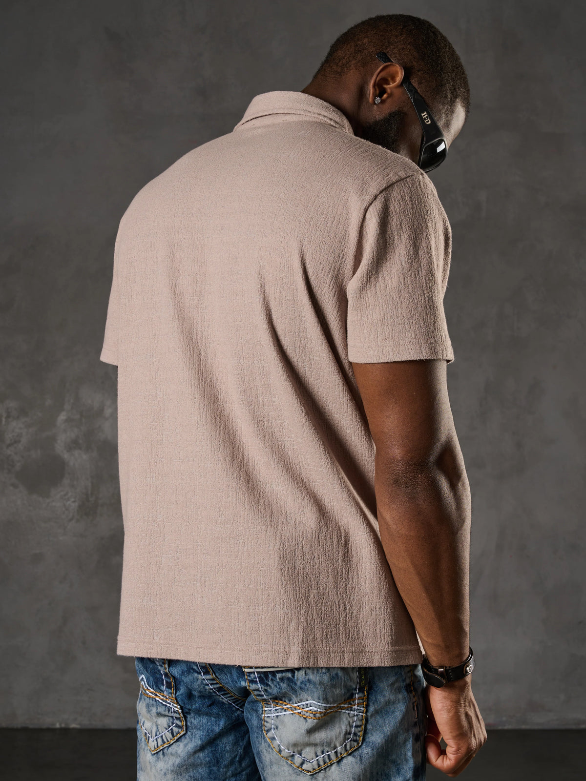 Cipo &amp; Baxx WESTCOAST black Men's Polo T-Shirt CT381