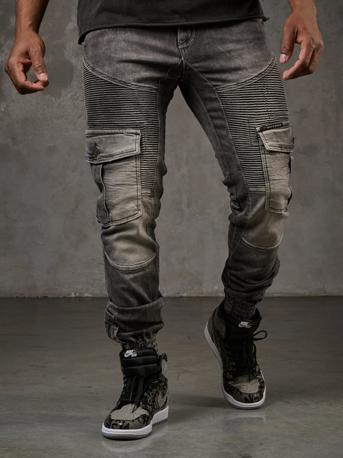 Cipo &amp; Baxx COVERT Men's Jeans Denim CD446