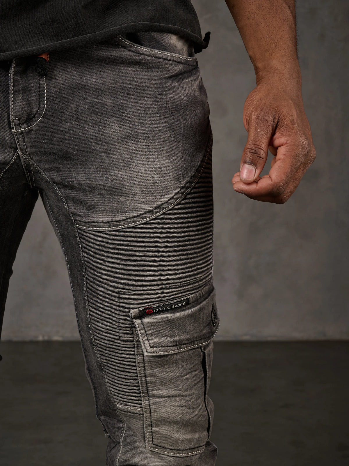 Cipo &amp; Baxx COVERT Men's Jeans Denim CD446