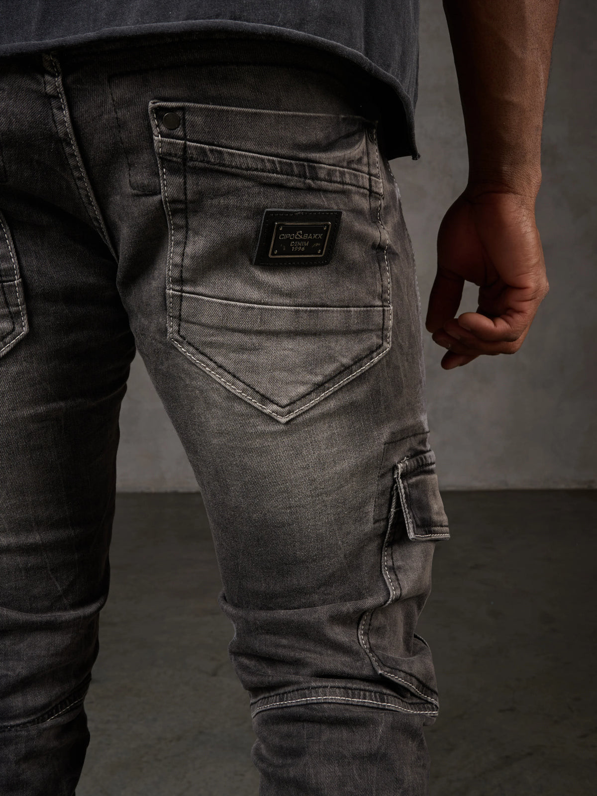 Cipo &amp; Baxx COVERT Men's Jeans Denim CD446