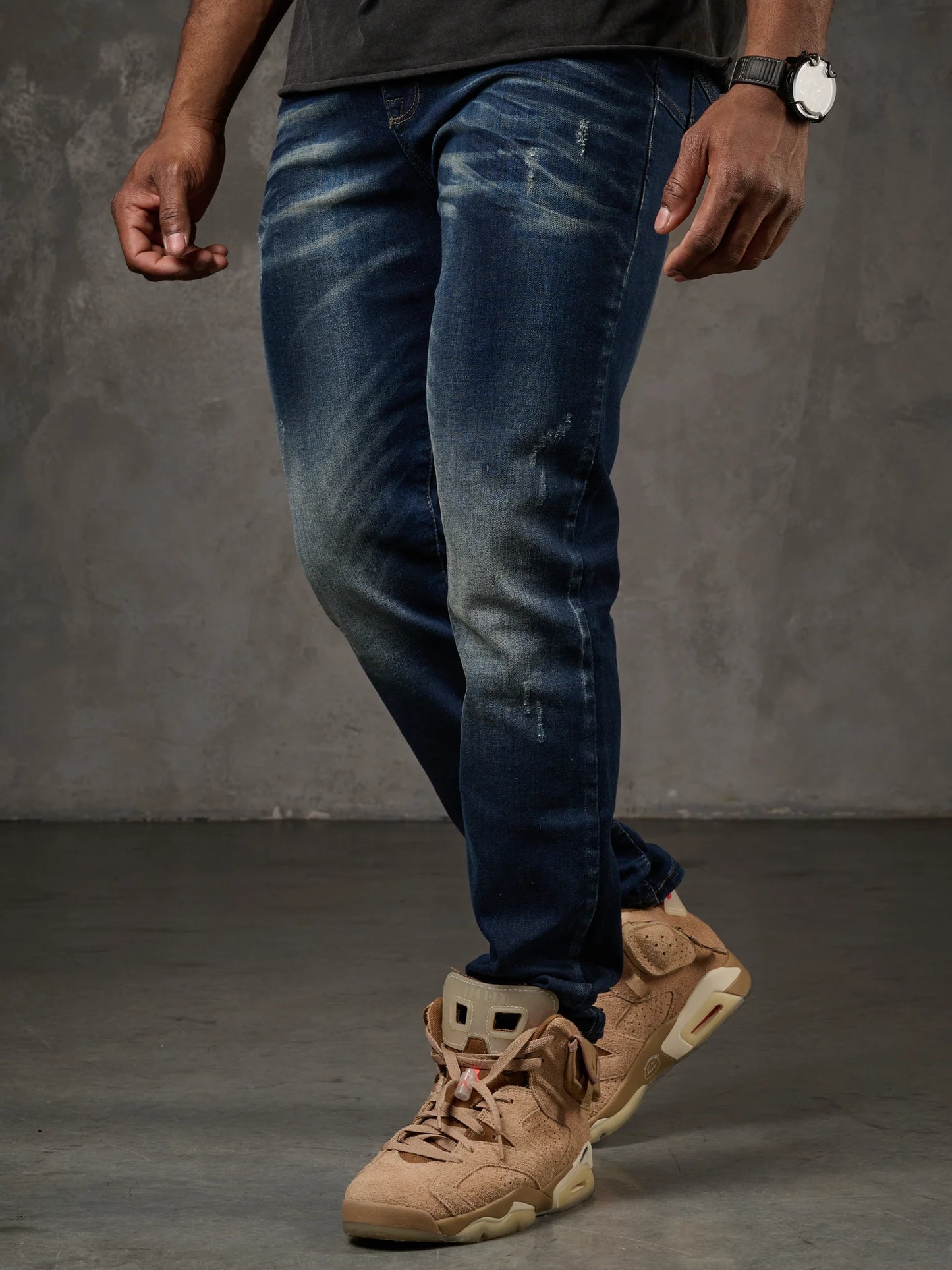 Cipo & Baxx ALAIN Herren Jeans Denim darkblue CD811