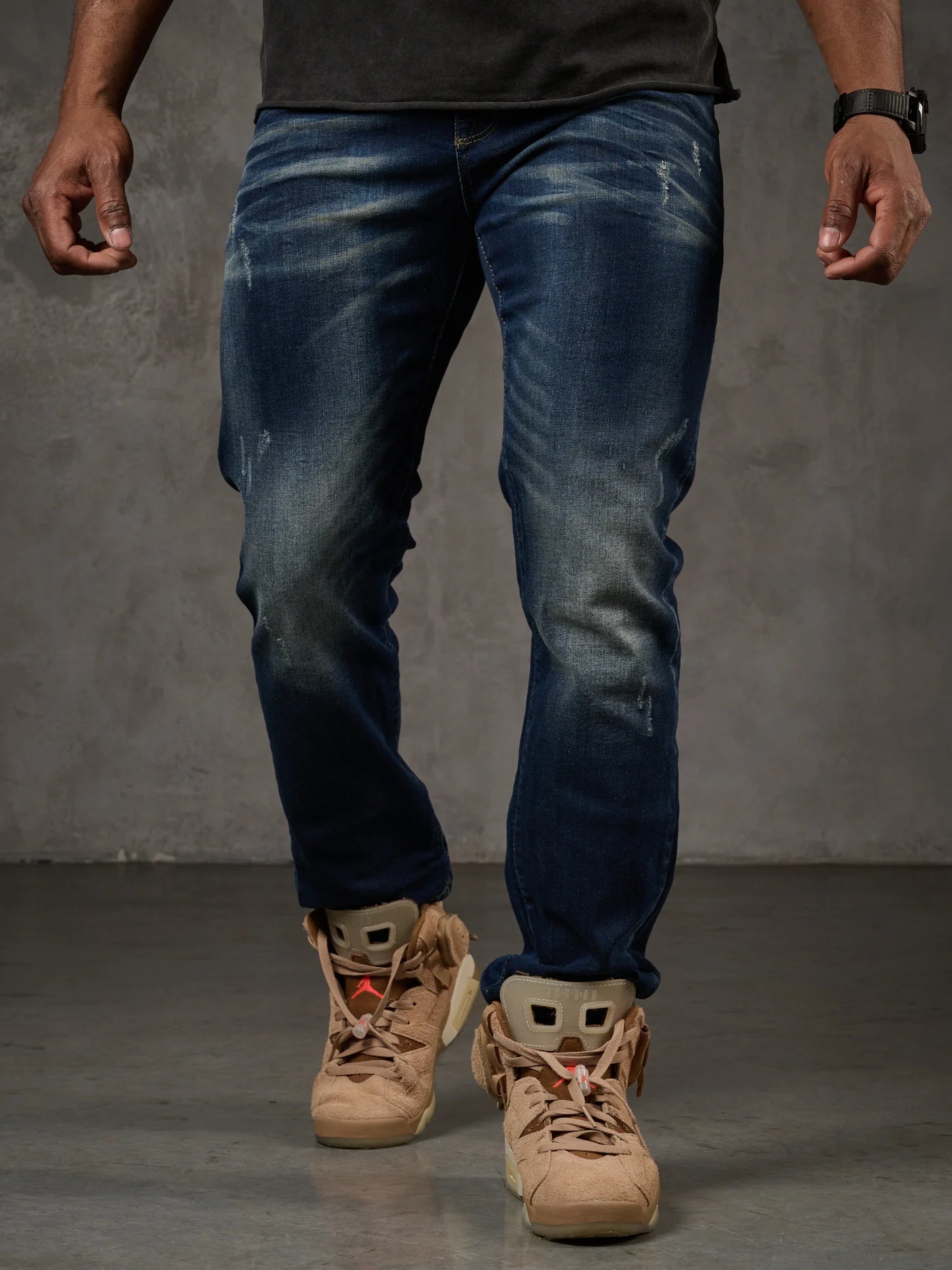 Cipo & Baxx ALAIN Herren Jeans Denim darkblue CD811