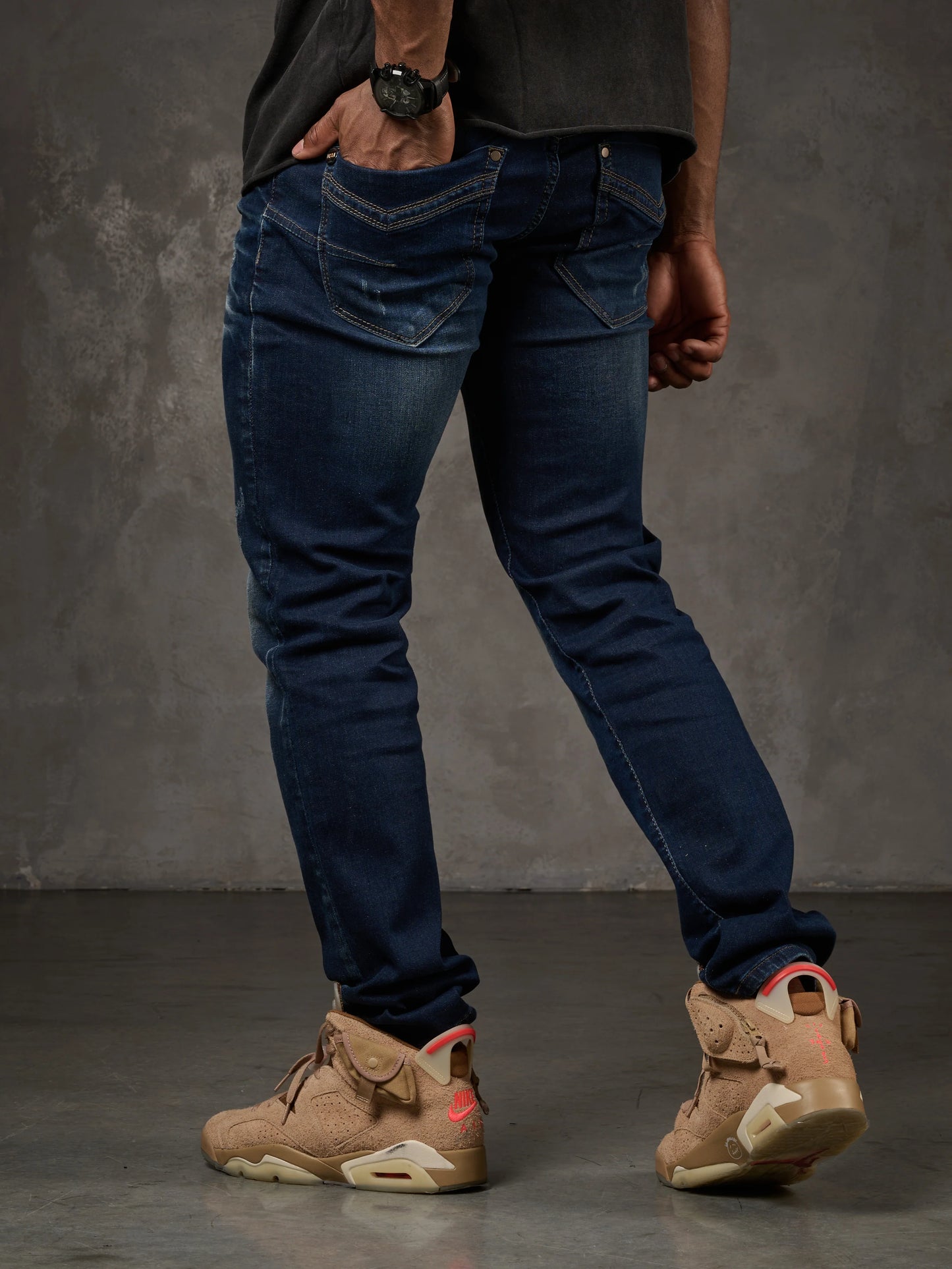 Cipo & Baxx ALAIN Herren Jeans Denim darkblue CD811