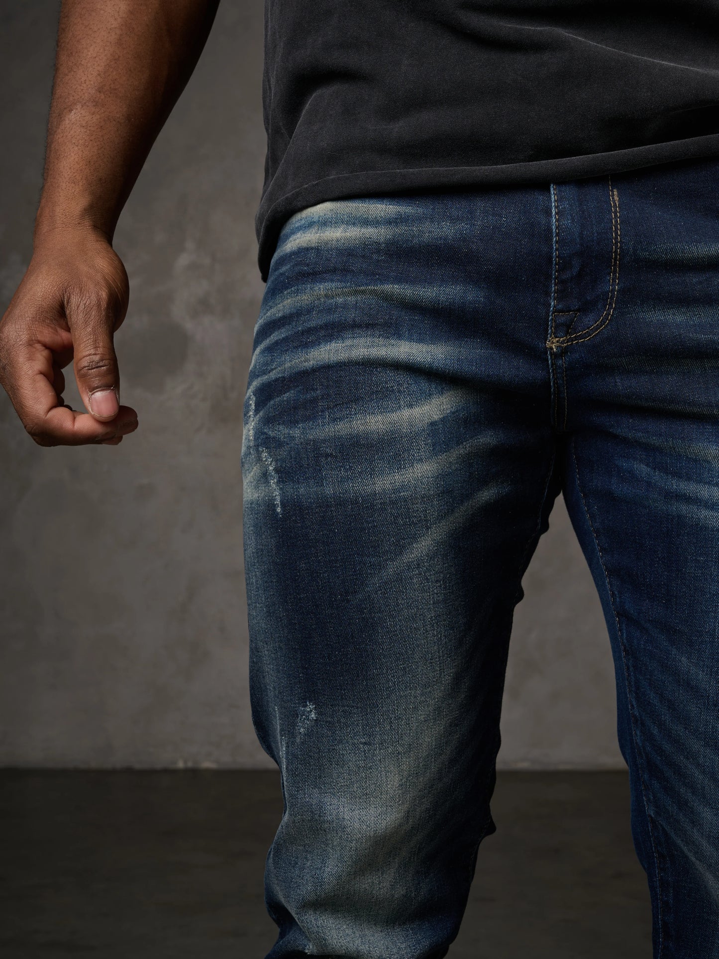 Cipo & Baxx ALAIN Herren Jeans Denim darkblue CD811