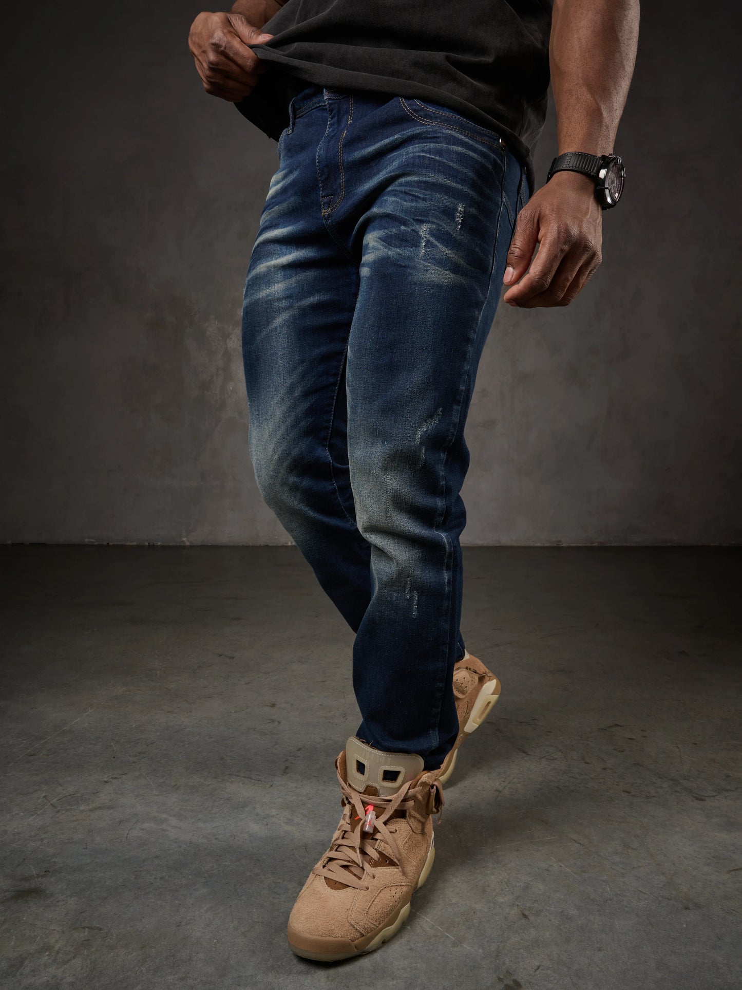 Cipo & Baxx ALAIN Herren Jeans Denim darkblue CD811