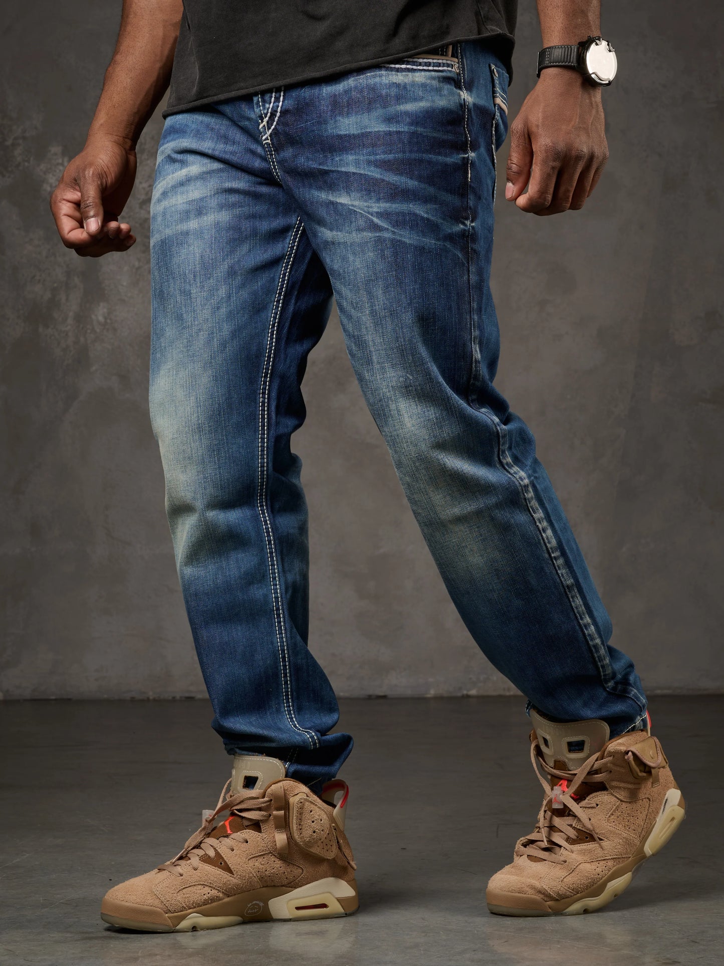 Cipo &amp; Baxx ASTI Men's Jeans Denim CD184