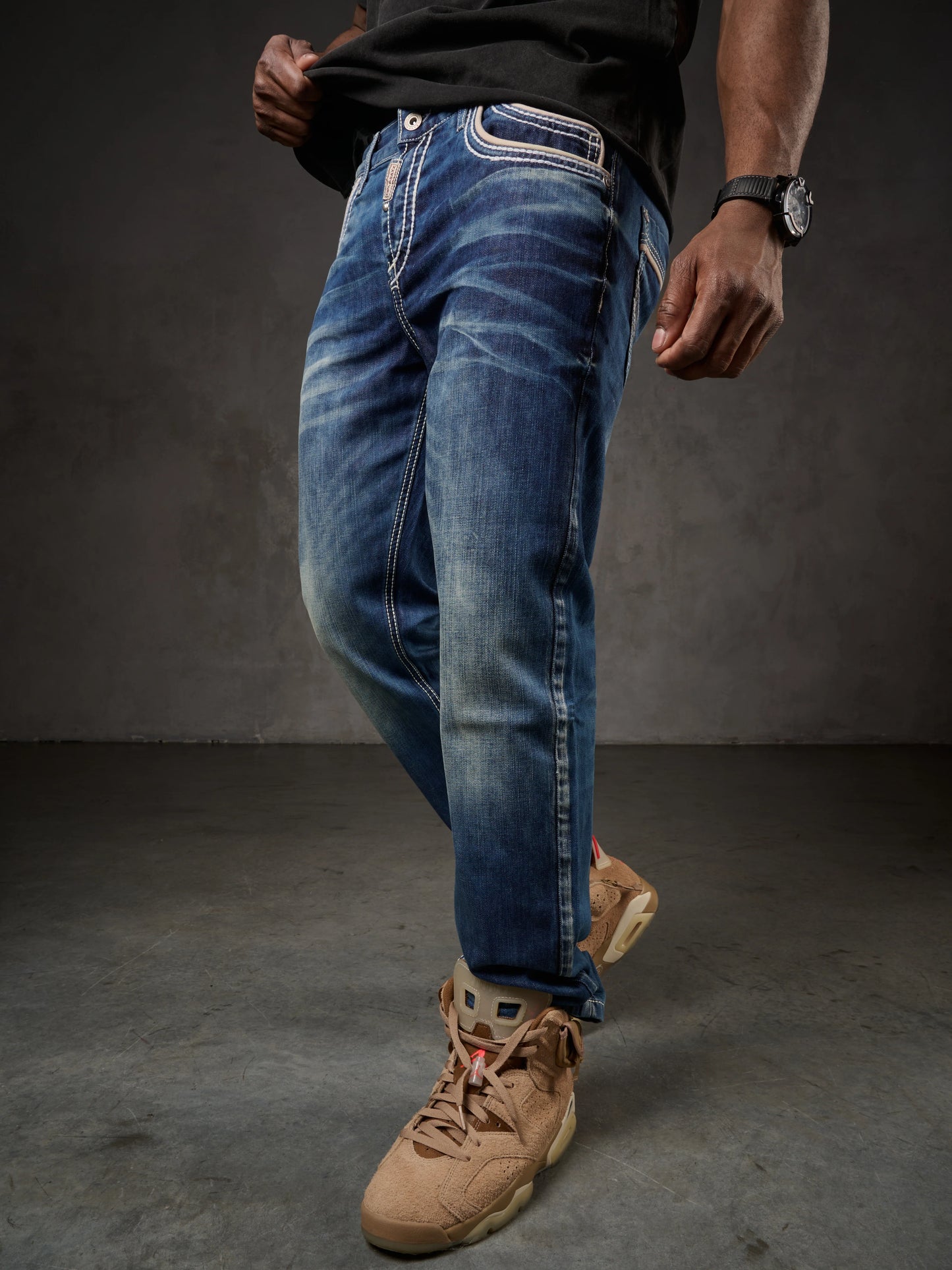 Cipo &amp; Baxx ASTI Men's Jeans Denim CD184