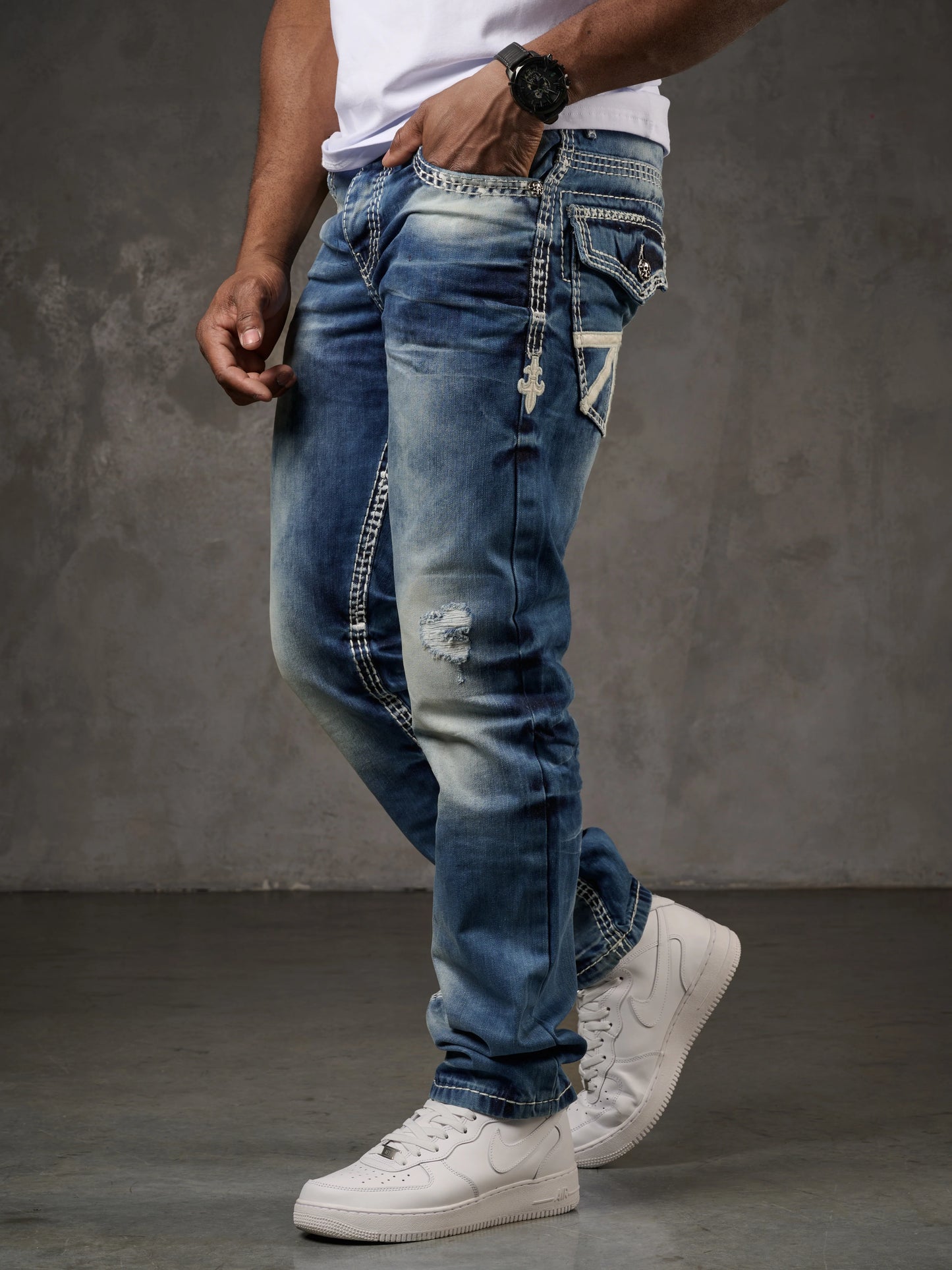 Cipo &amp; Baxx UNION men's jeans denim CD149