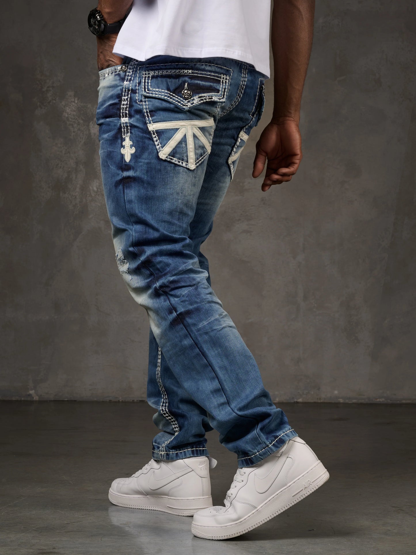 Cipo &amp; Baxx UNION men's jeans denim CD149