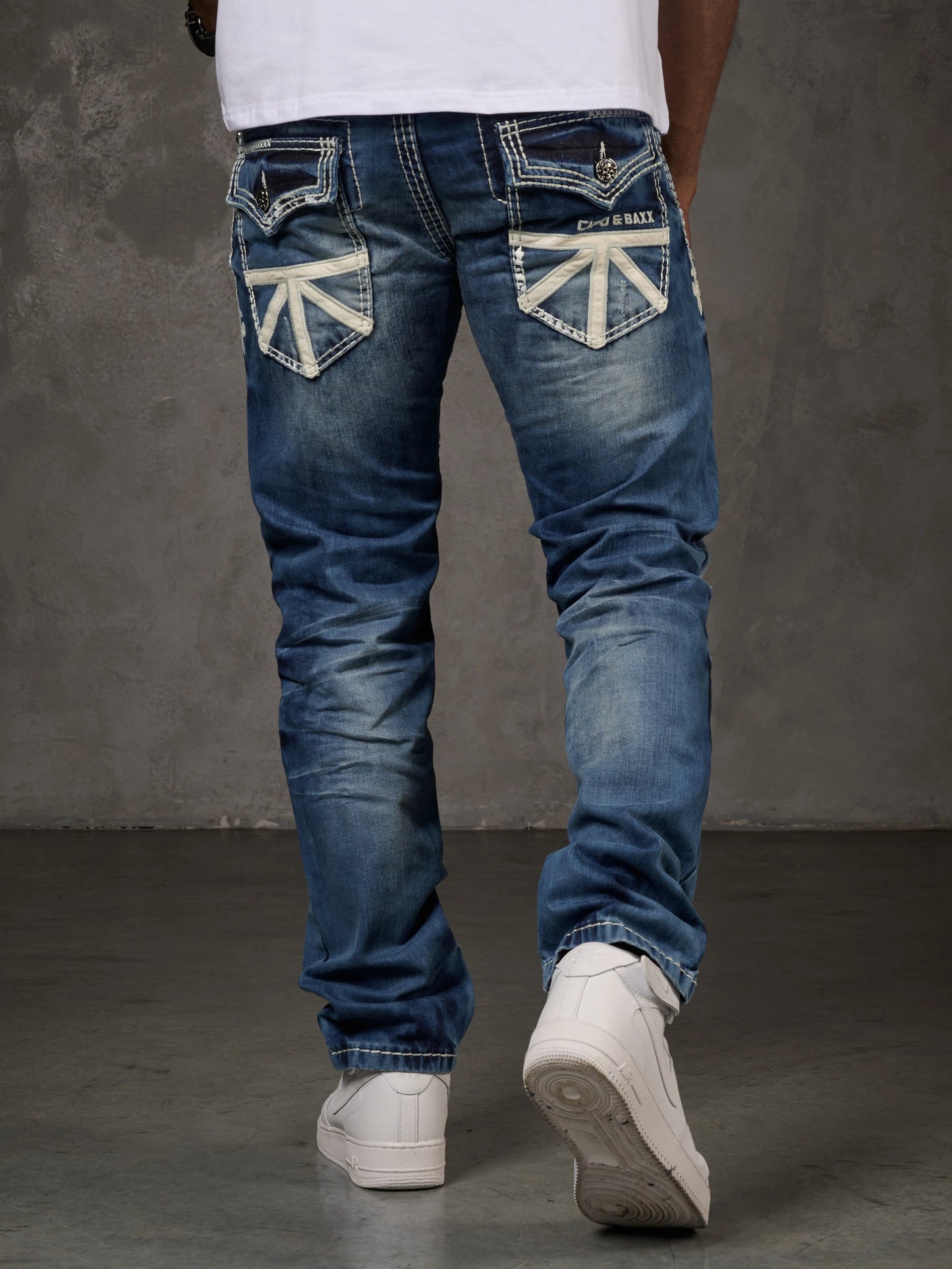 Cipo &amp; Baxx UNION men's jeans denim CD149