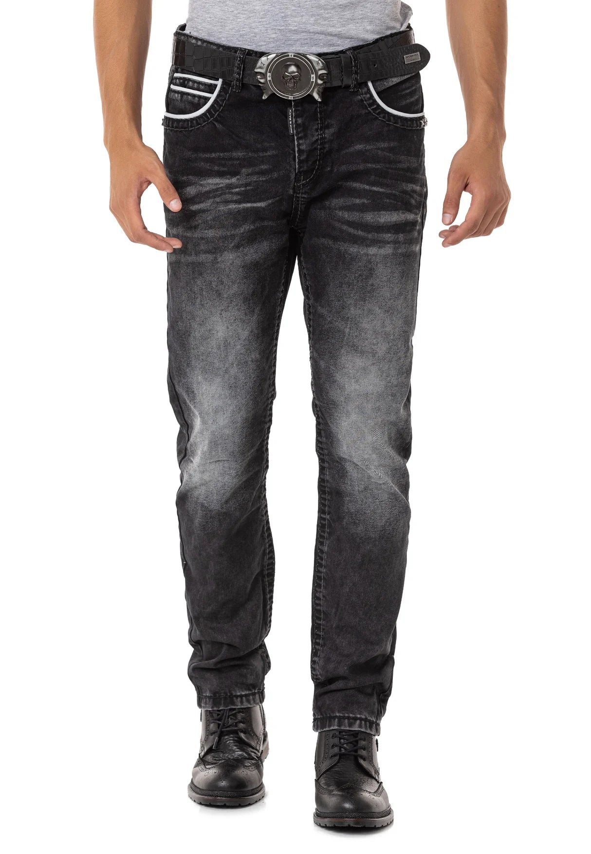 Cipo &amp; Baxx LINUS men's jeans denim CD148