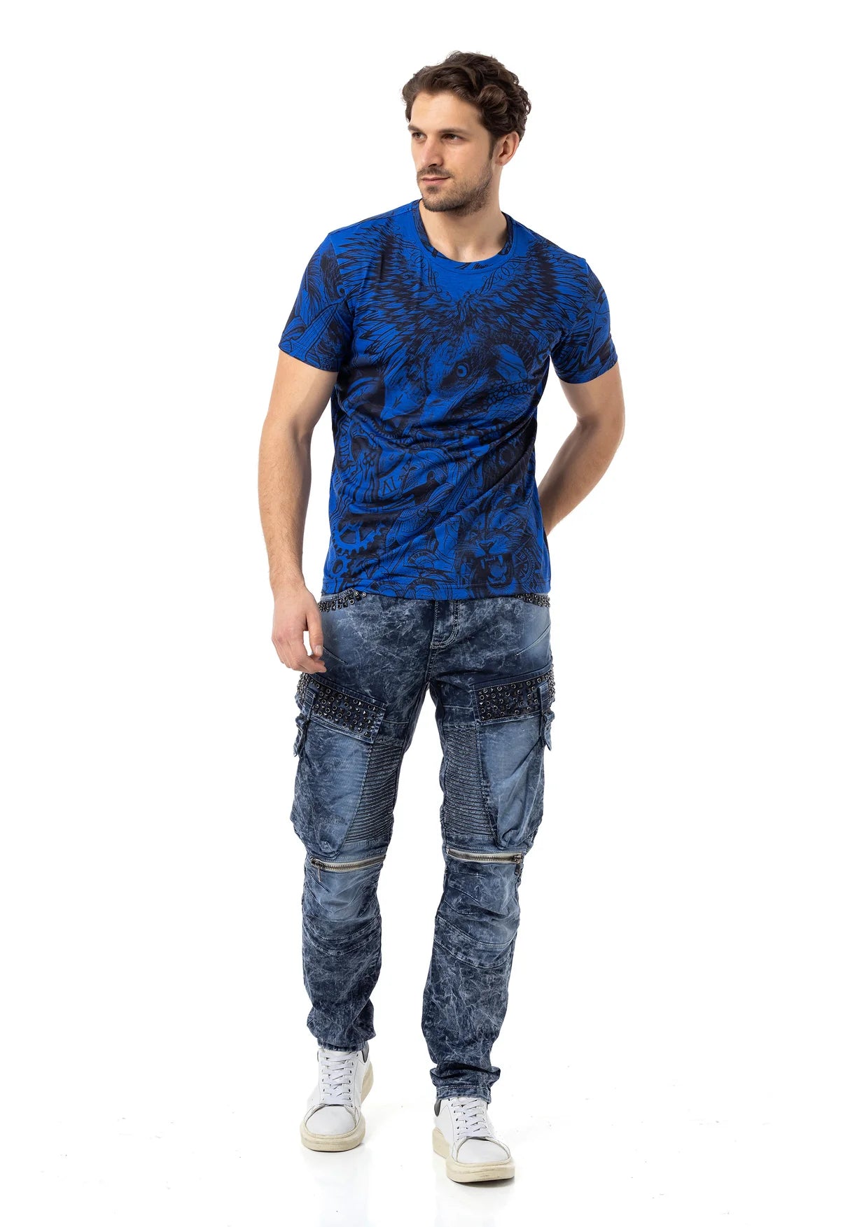 Cipo & Baxx DAKOTA Herren Jeans Denim CD494