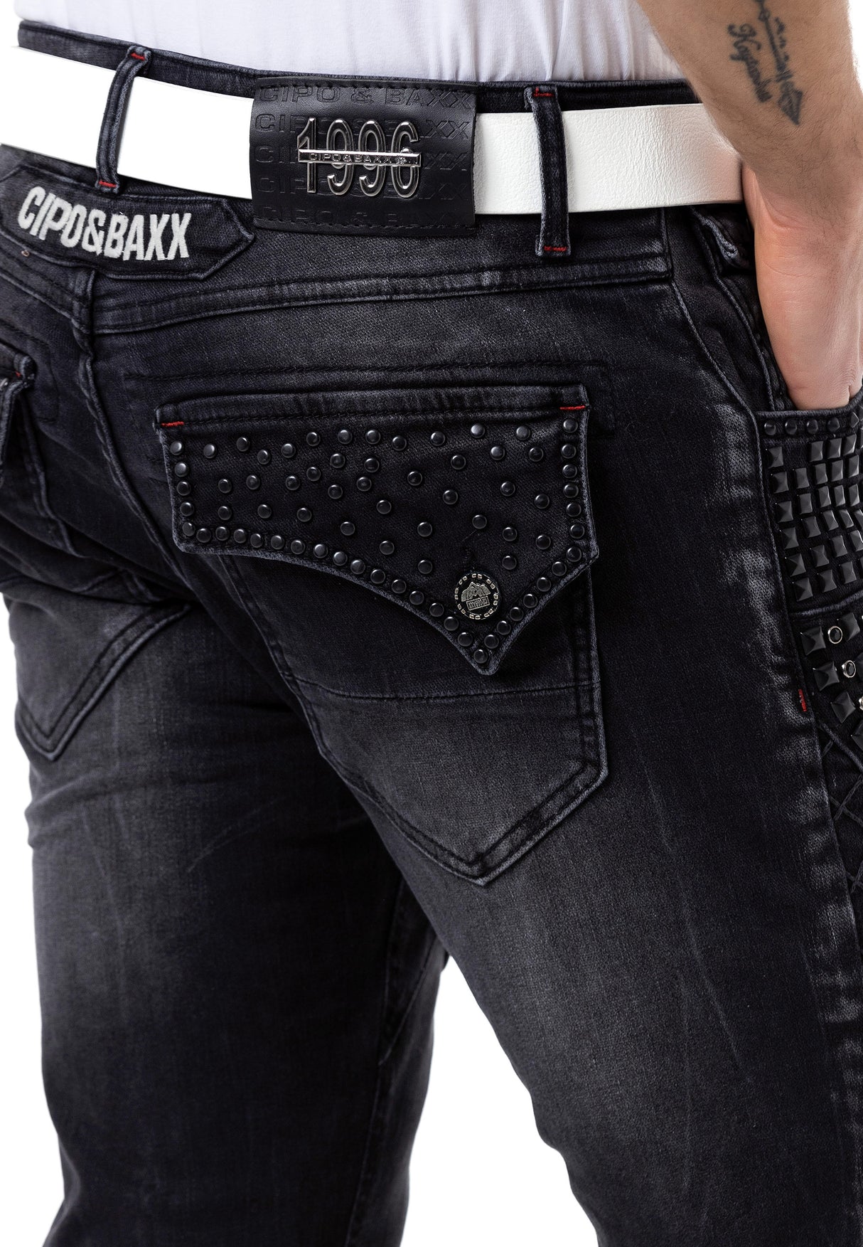 Cipo &amp; Baxx FIBRO Men's Jeans Denim CD696