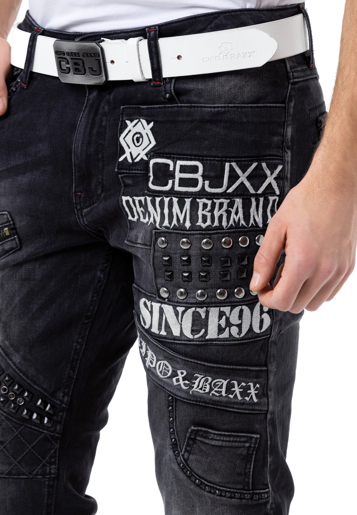 Cipo &amp; Baxx FIBRO Men's Jeans Denim CD696