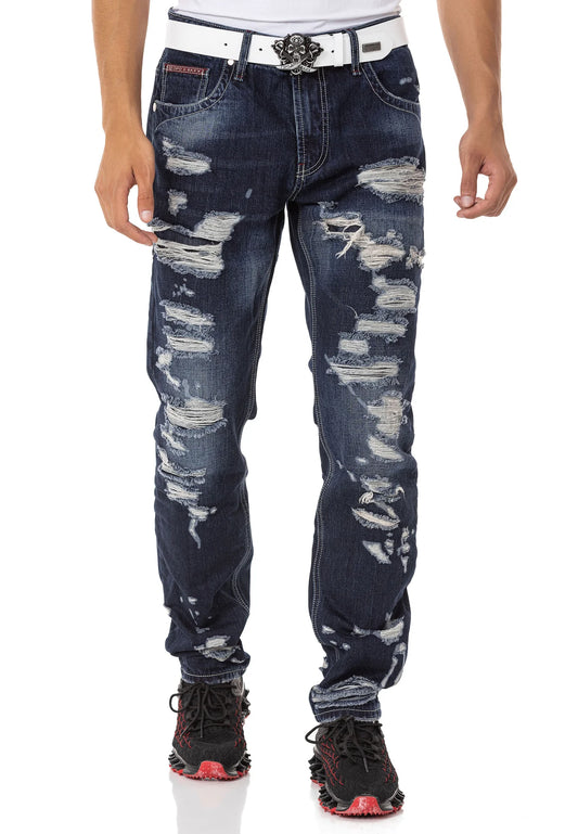 Cipo &amp; Baxx WINCHESTER DARK men's jeans denim CD843