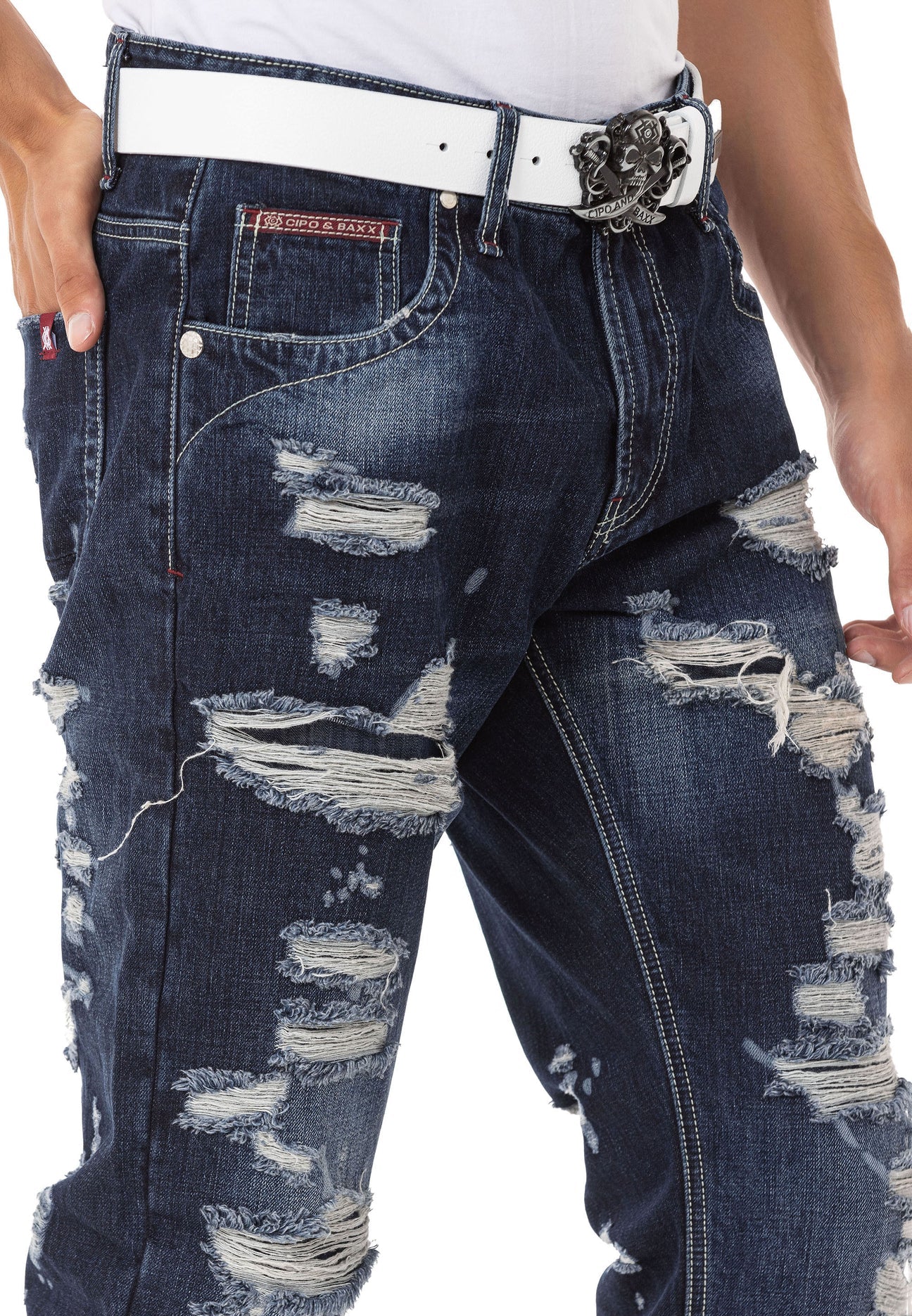 Cipo & Baxx WINCHESTER DARK Herren Jeans Denim CD843