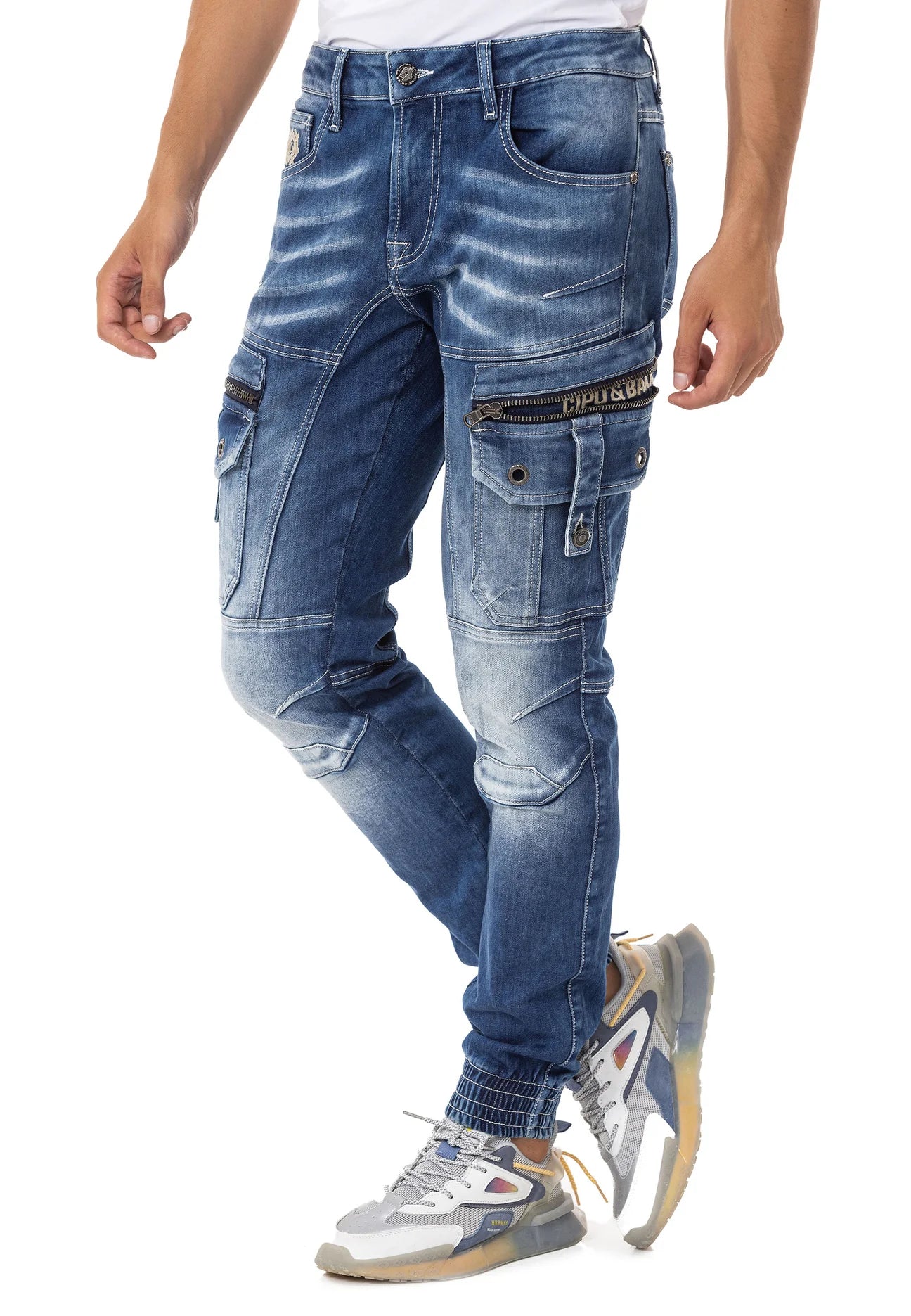 Cipo &amp; Baxx STONEGATE Men's Jeans Denim CD845