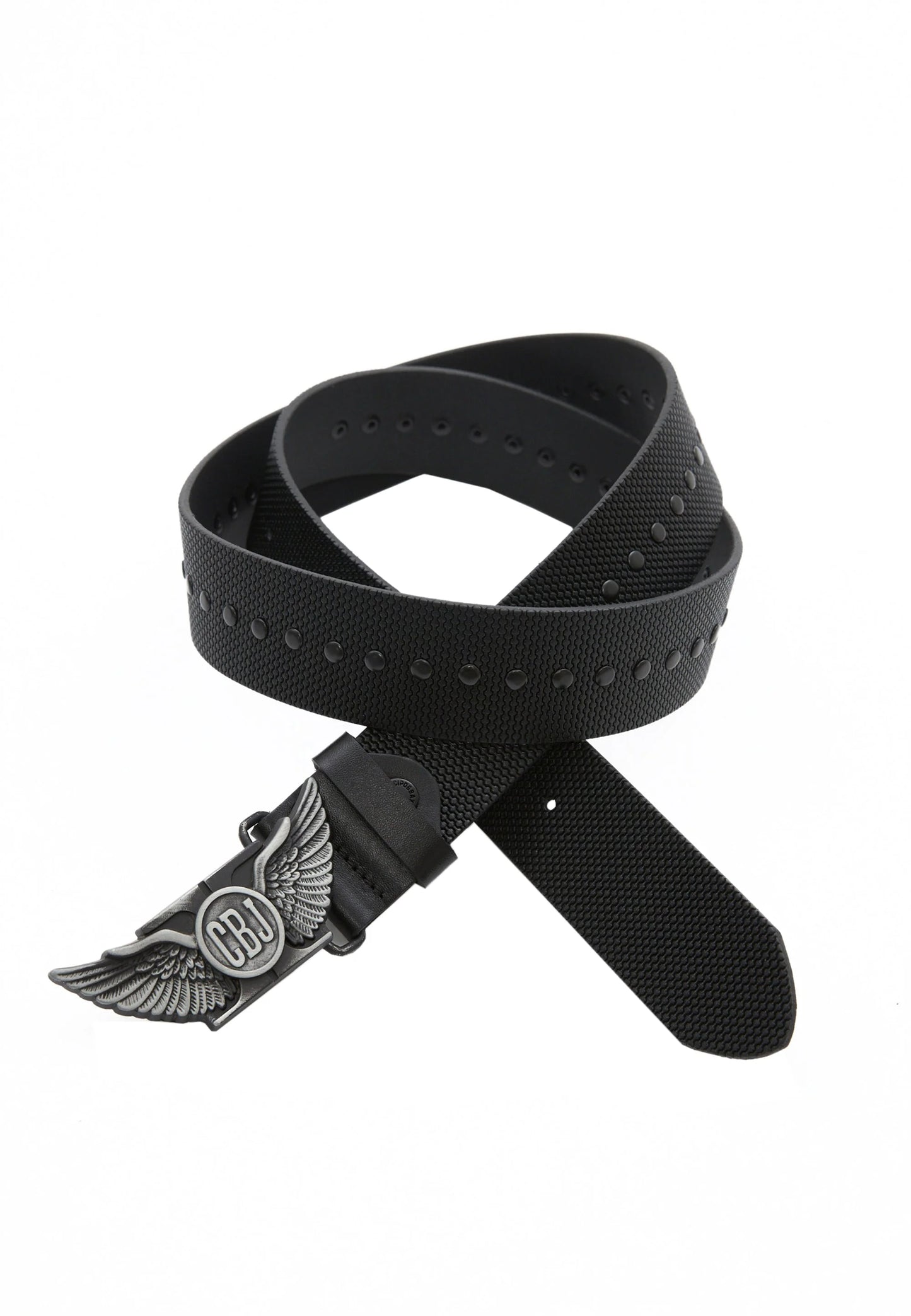 Cipo &amp; Baxx Men's Leather Belt CG174 Black 