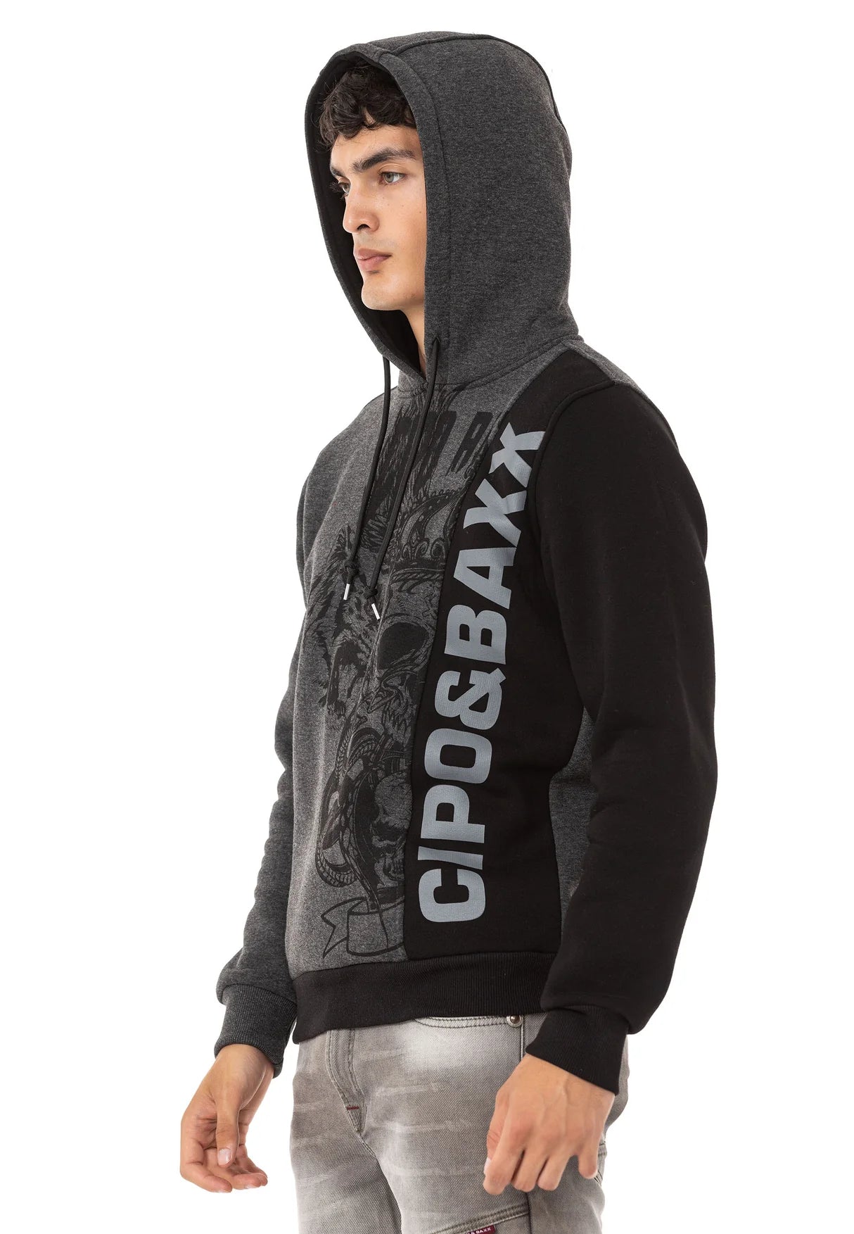 Cipo & Baxx UPTAKE Herren Kapuzen Sweatshirt CL541