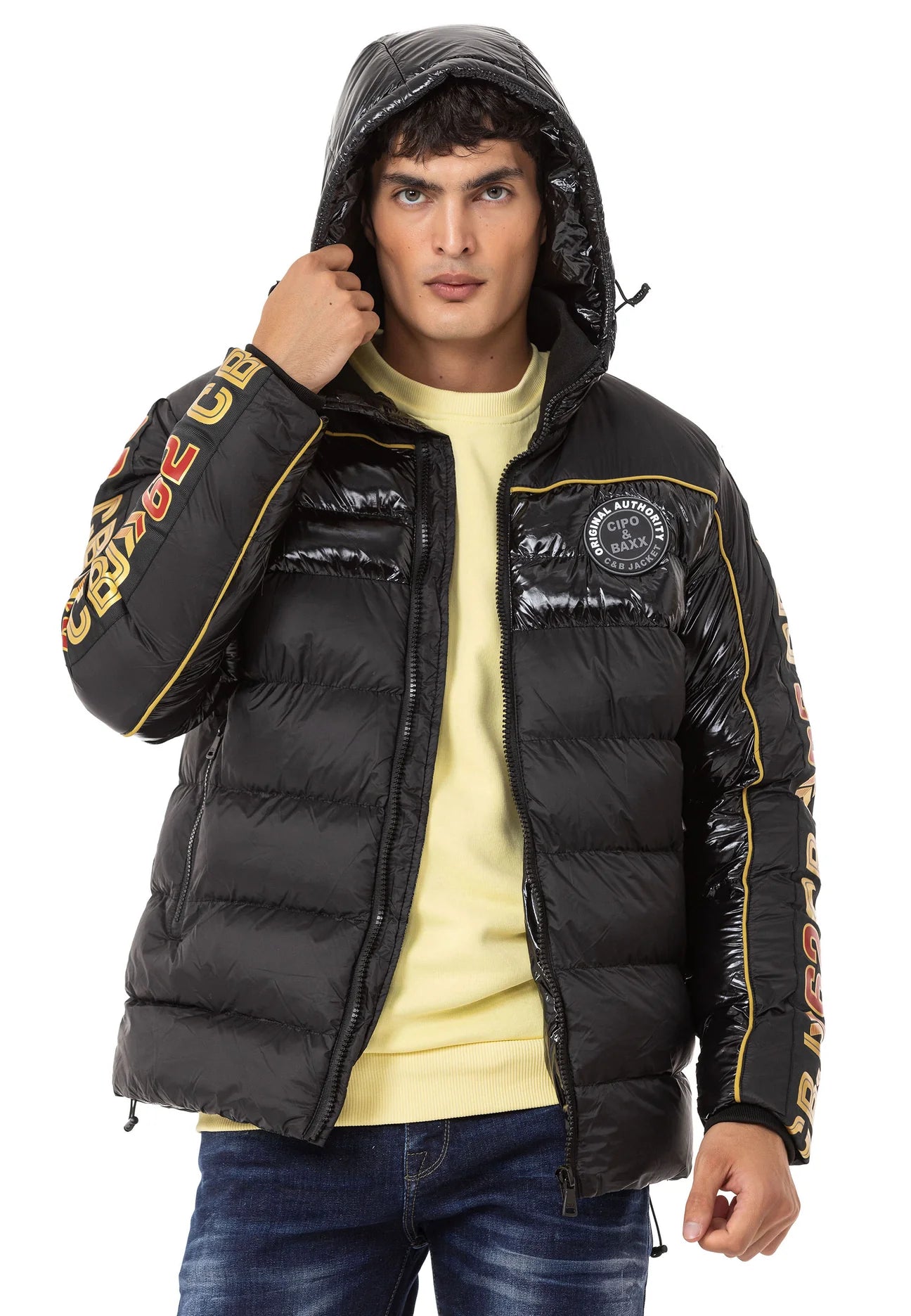 Cipo &amp; Baxx CIAN men's bomber jacket CM218